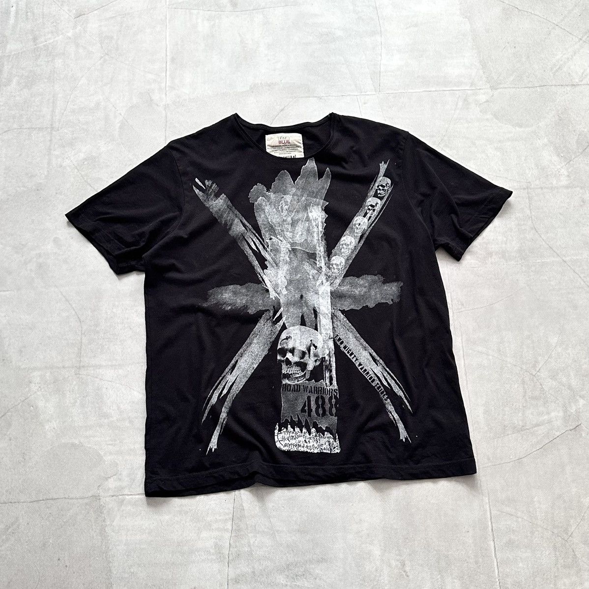 Hysteric Glamour × Undercover Punk Skull British London Flag Gothic Vintage T Shirt Size US L / EU 52-54 / 3 - 1 Thumbnail