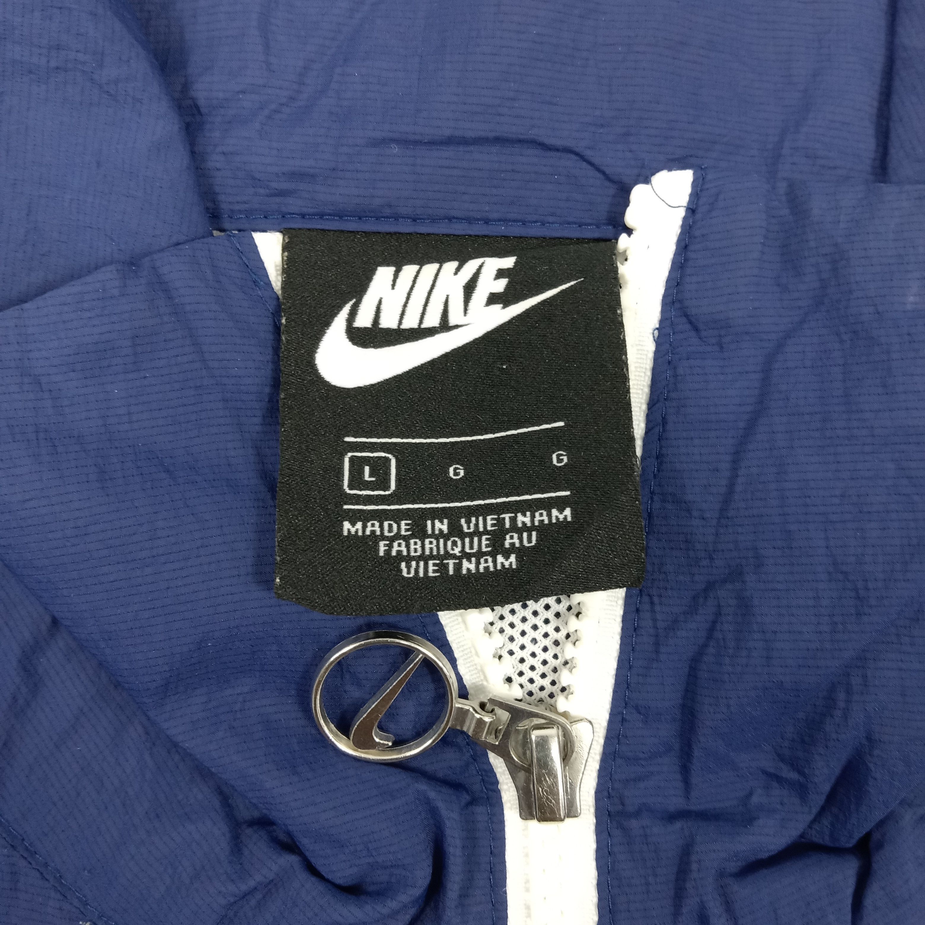 Nike × Vintage Nike American Sports Style Big Swoosh Jacket C229N22 Size US XL / EU 56 / 4 - 7 Thumbnail