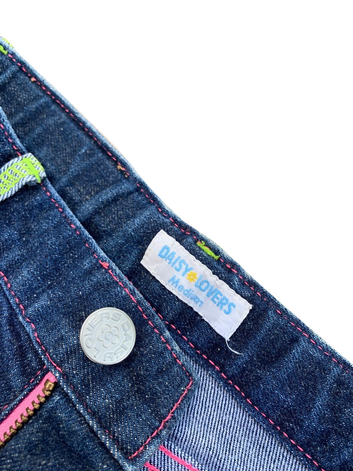 Angel Blue 2000s Daisy Lovers Y2k unique flared pants Size 27" / US 4 / IT 40 - 6 Thumbnail