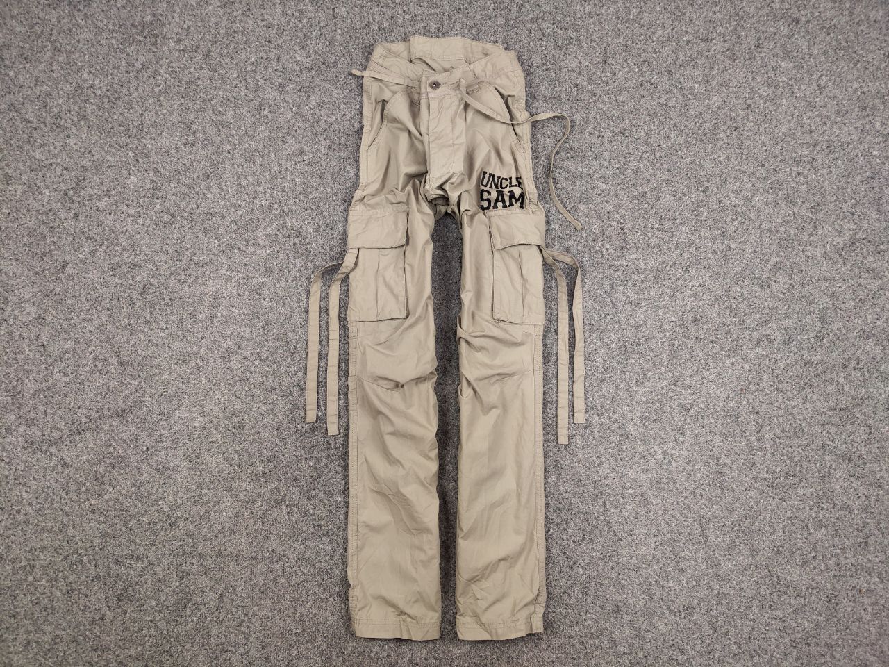 Japanese Brand Vintage 90's Japanese Parachute Bondage Straps Cargo Pants Size US 36 / EU 52 - 1 Thumbnail