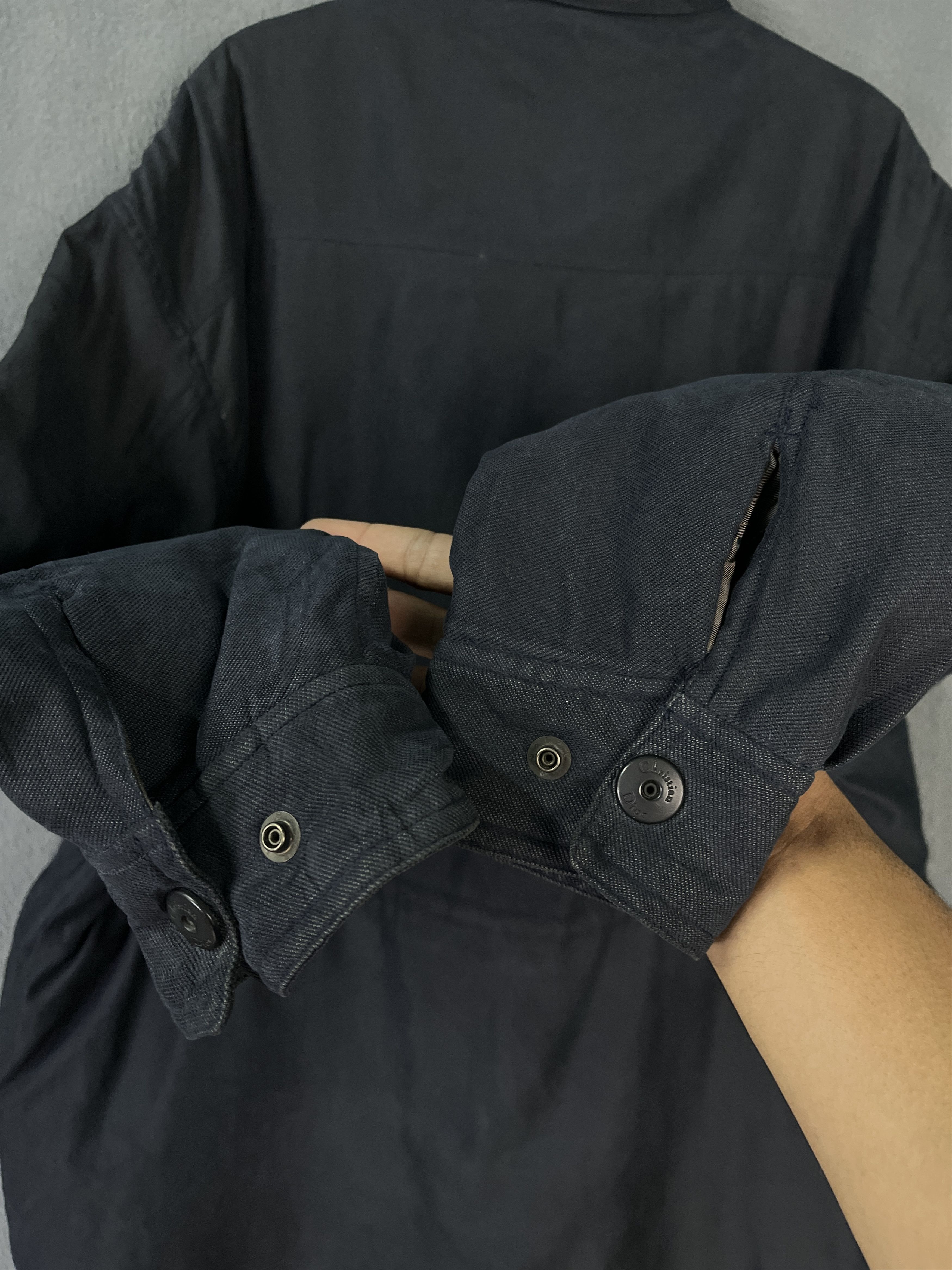 Christian Dior Monsieur Christian Dior Monsieur Hooded Baggy Jacket Quilted Lined Size US M / EU 48-50 / 2 - 9 Thumbnail