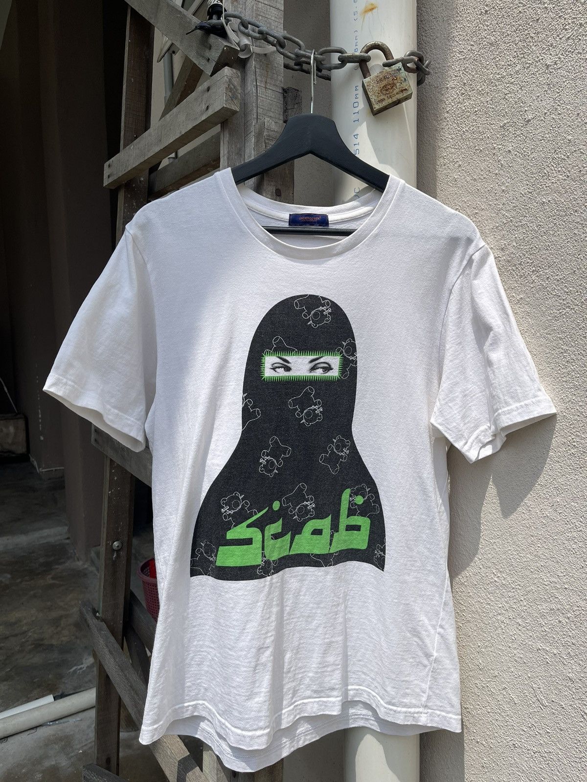 Undercover Undercover ‘SCAB’ Generation Fuck You Headdress Size US L / EU 52-54 / 3 - 1 Thumbnail