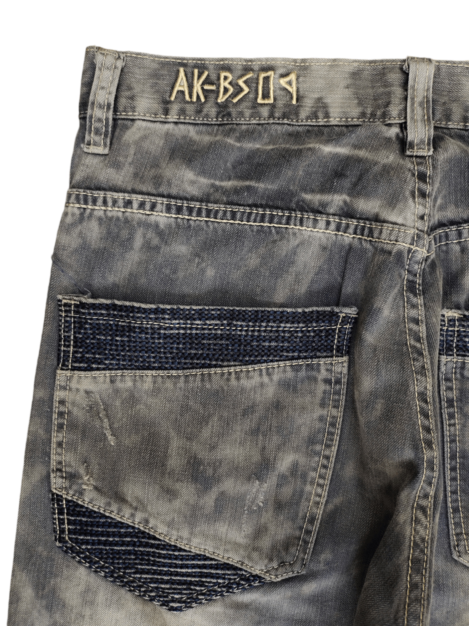 Akademiks Baggy Jeans Akedamiks Acid Wash Denim Loose Leg Y2k Jnco Size US 32 / EU 48 - 12 Thumbnail