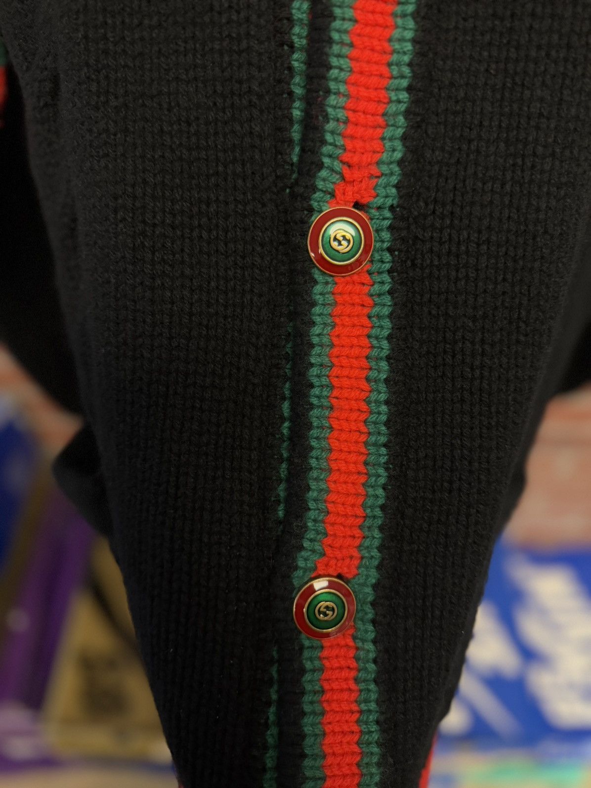 Gucci Gucci Cable Knit Cardigan Size (XXXL) Flawless 🧼 Size US XXL / EU 58 / 5 - 6 Thumbnail