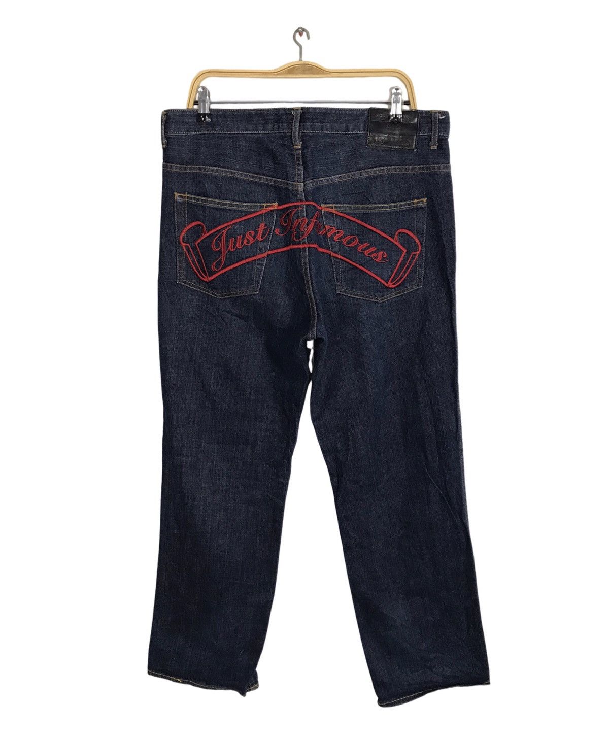 Japanese Brand ILL’s Just Infamous Indigo Denim Straight Cut Fits Size 36 Size US 36 / EU 52 - 2 Thumbnail