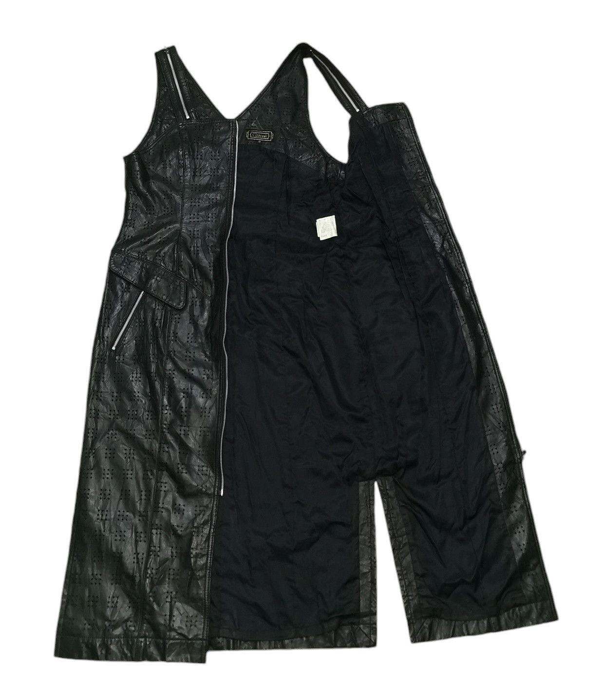 Designer × Japanese Brand × Leather Cizenne Leather Dress Size XS / US 0-2 / IT 36-38 - 9 Thumbnail