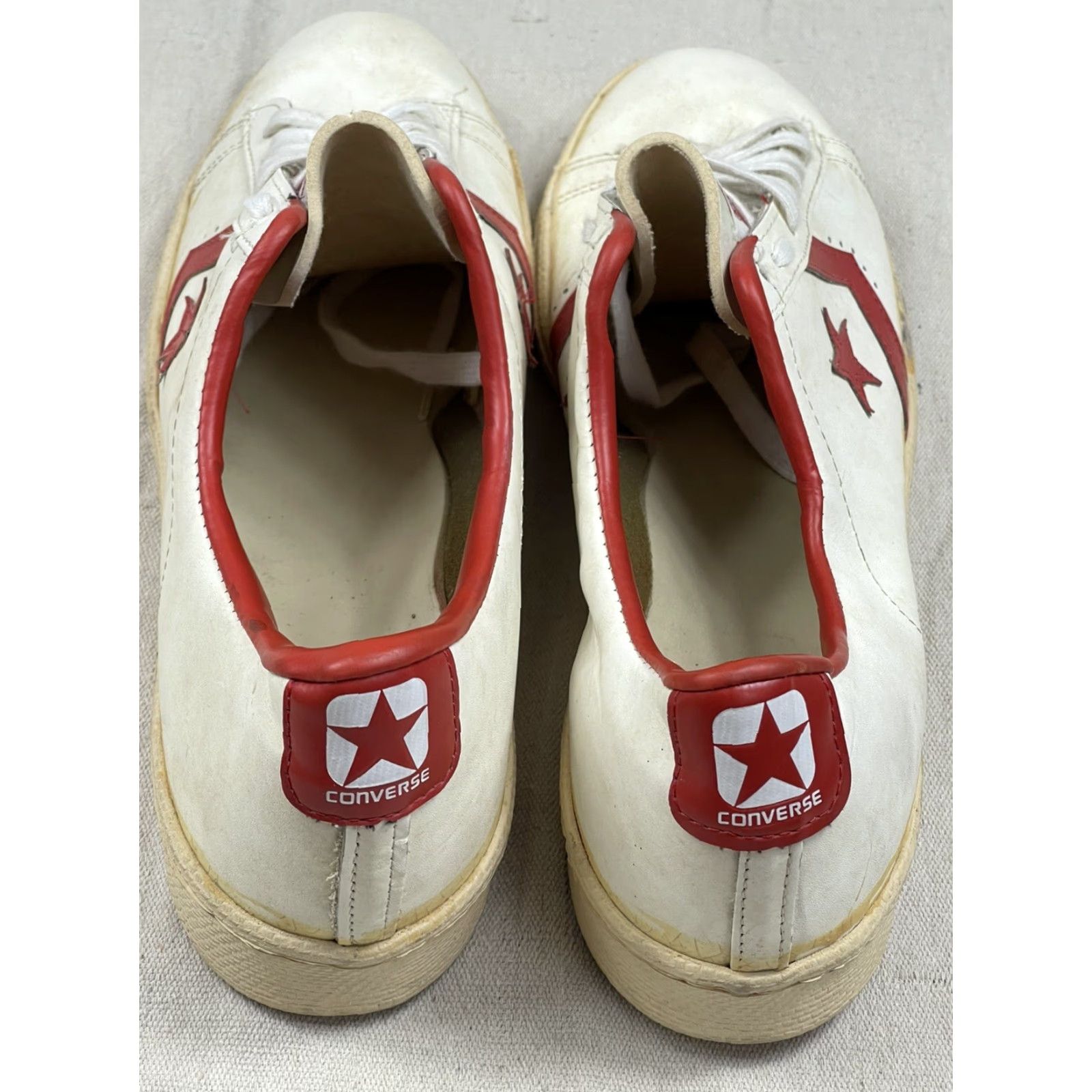 Converse VINTAGE Converse One Star Low Top Basketball Shoes USA Leather 17 Red Men Sixers Irving Star Sneaker University Basketball Shoe Size US L / EU 52-54 / 3 - 6 Thumbnail