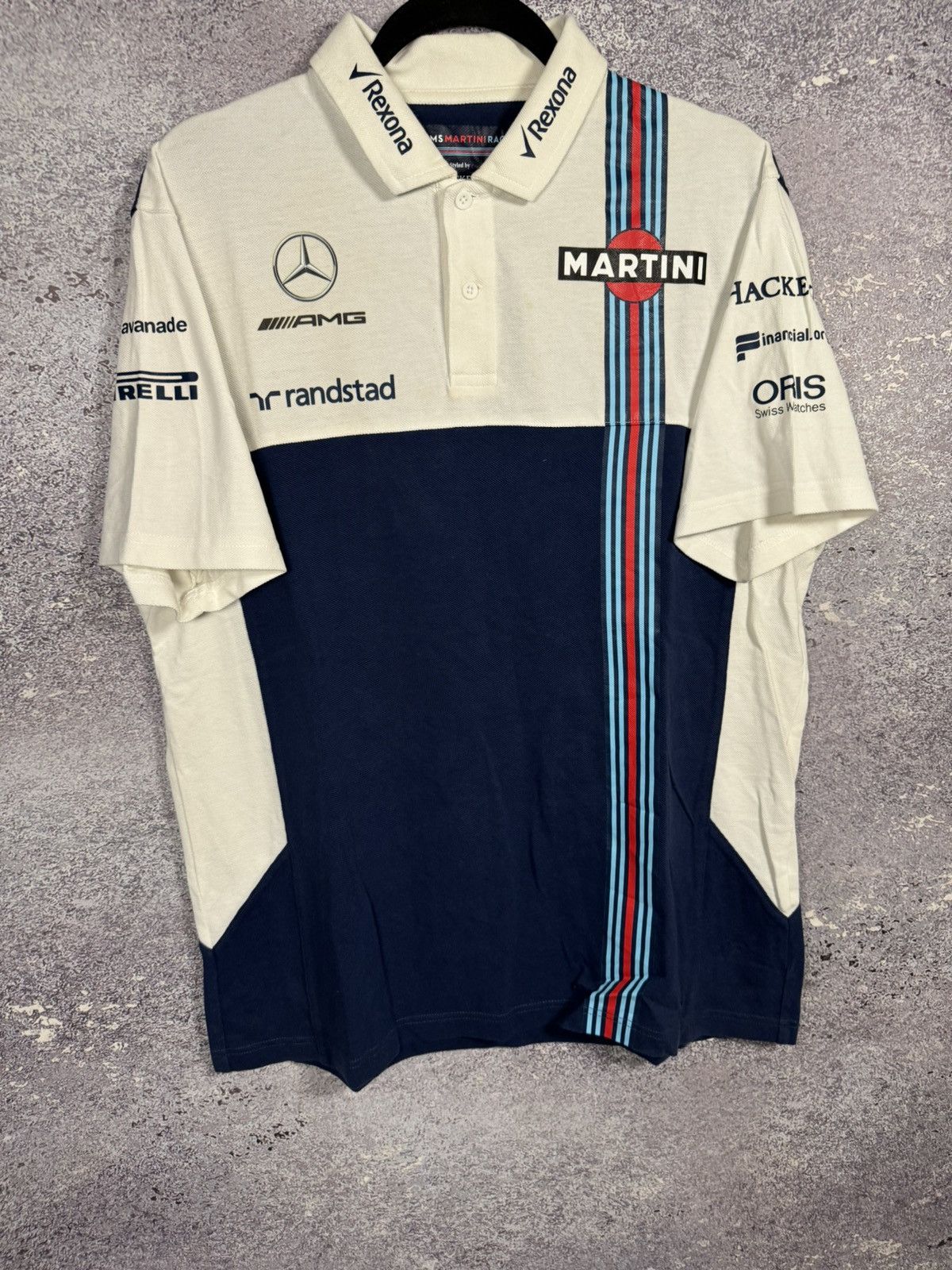 Formula 1 × Hackett × Mercedes-Benz Williams Martini Racing Team Hackett F-1 Mercedes Benz L sz Size US L / EU 52-54 / 3 - 4 Thumbnail