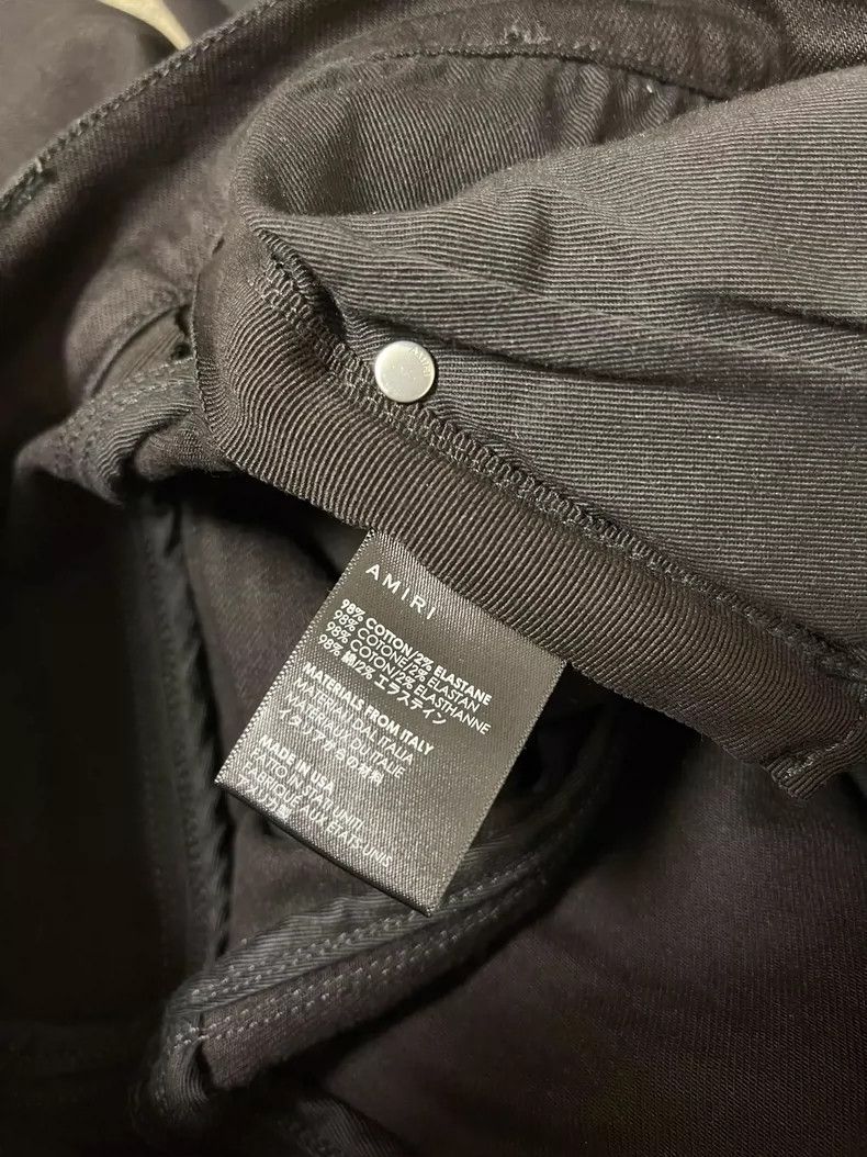 Amiri Amiri Black Basic Jeans Size US 29 - 5 Thumbnail
