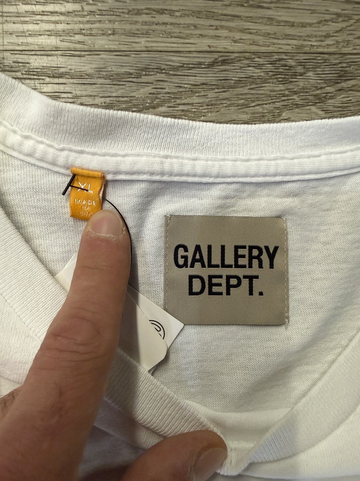 Gallery Dept. Gallery Dept Chest Logo Tee Size US XL / EU 56 / 4 - 2 Thumbnail