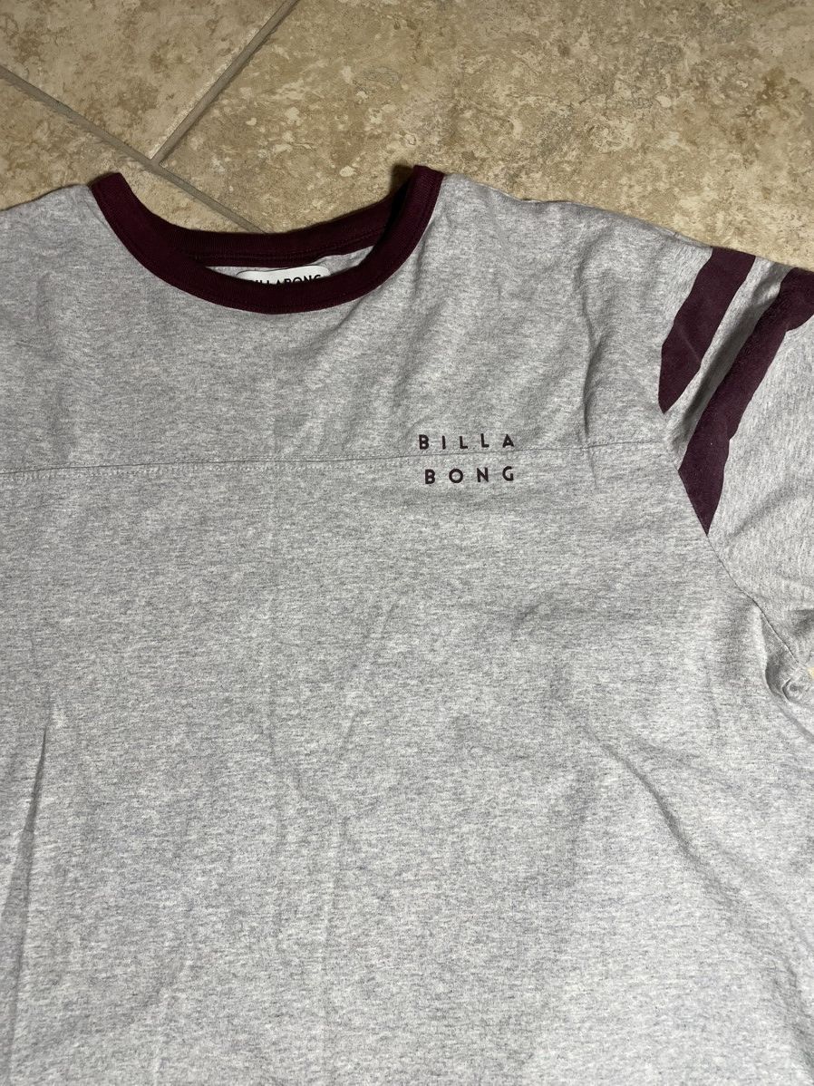 Billabong Gray billabong shirts with maroon stripes Size US L / EU 52-54 / 3 - 2 Thumbnail