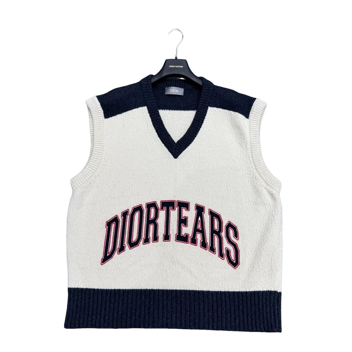 Dior Dior x Denim Tears Wool Knit Vest Size XXL Size US XXL / EU 58 / 5 - 1 Thumbnail