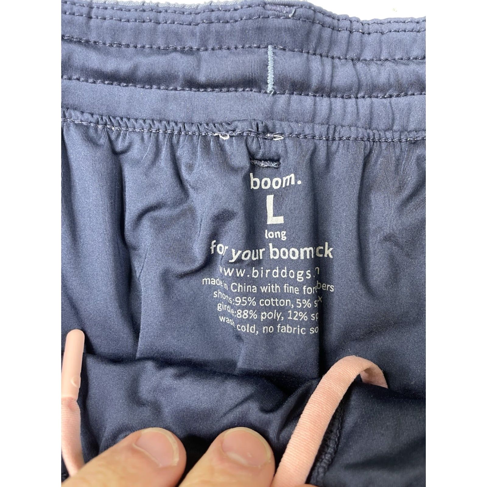 Pinko Birddogs Boom Shorts Mens L Pink Blue 9'' Boomstick Lined Size US 33 - 5 Thumbnail