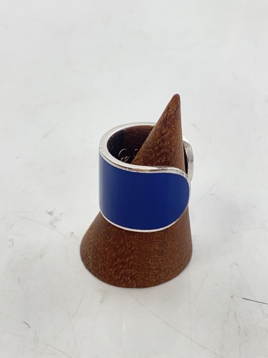 Maison Margiela Blue Open Ring Size ONE SIZE - 2 Thumbnail