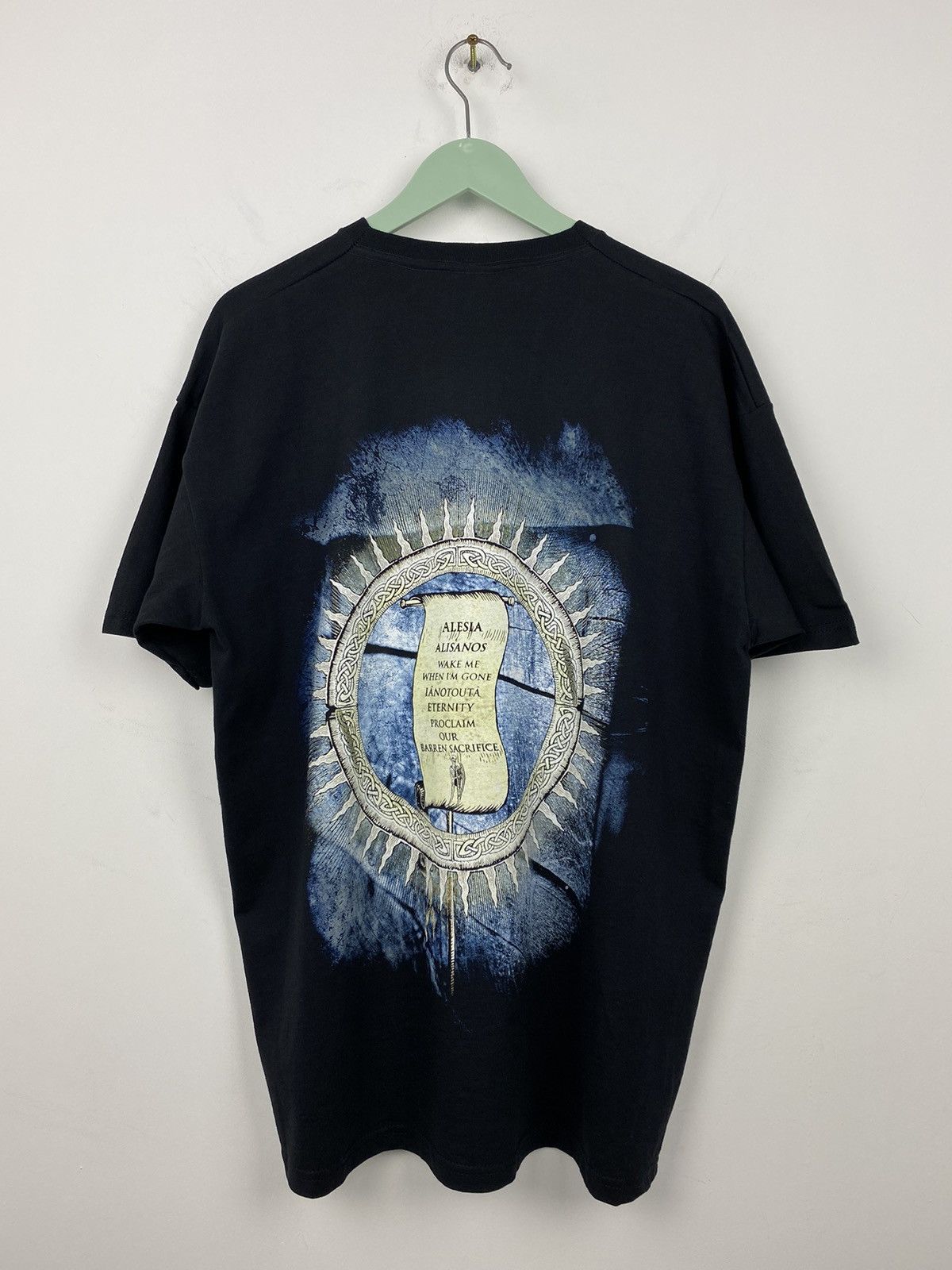 Band Tees Eluveicie Alesia Y2K T Shirt Tee Children Of Bodom Wintersun Size US XL / EU 56 / 4 - 4 Thumbnail