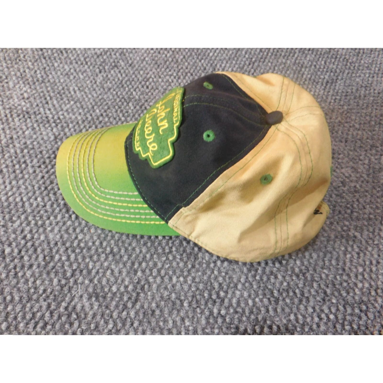 John Deere **John Deere Green Mens Classic Cotton Snapback Hat** User: John Deere Green Mens Classic Vintage Cotton Snapback Hat Size ONE SIZE - 4 Thumbnail