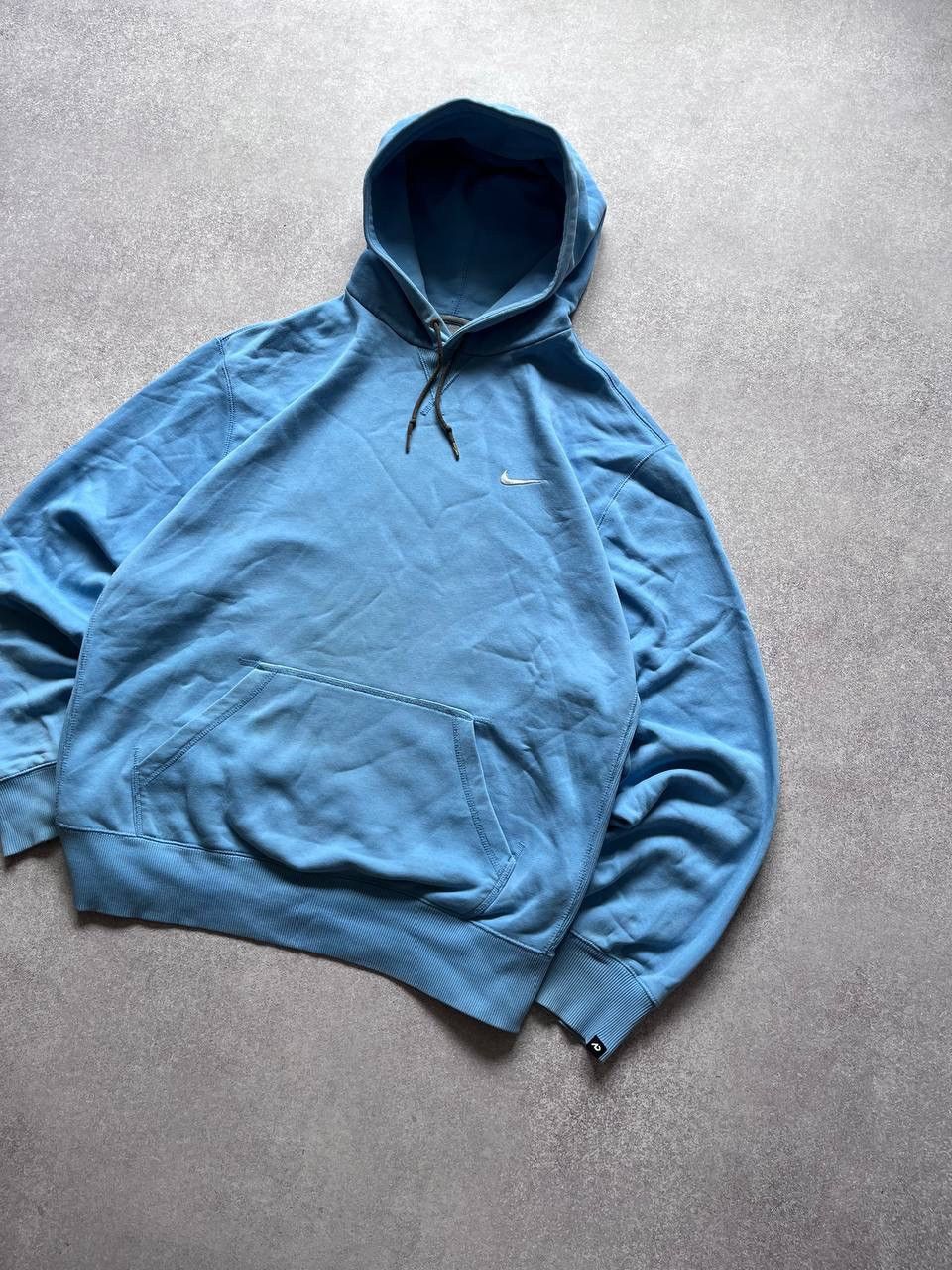 Nike Vintage Nike Swoosh Boxy Hoodie Y2K XL Size US XL / EU 56 / 4 - 2 Thumbnail