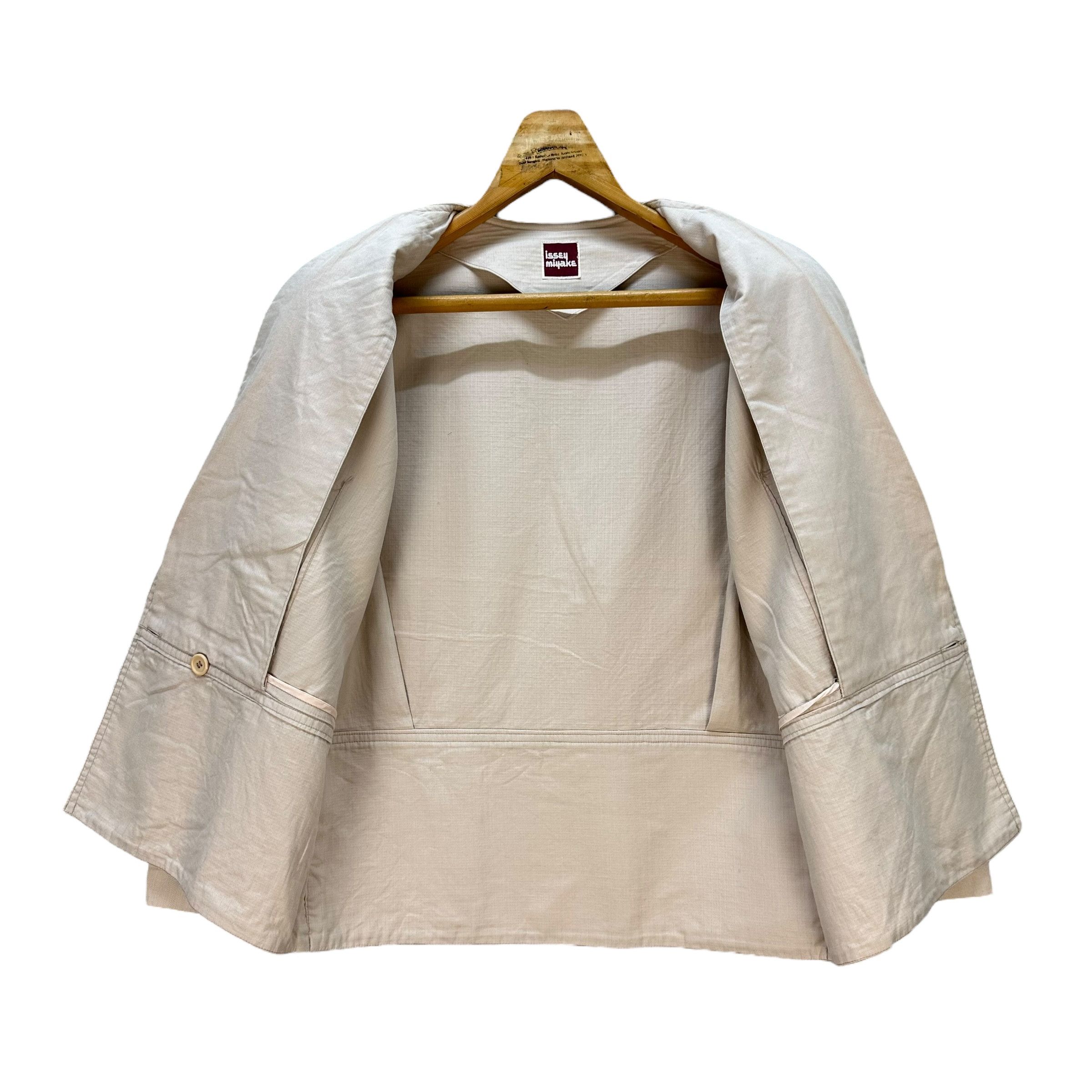 Issey Miyake 80's ISSEY MIYAKE CASUAL JACKET #9136-61 Size M / US 6-8 / IT 42-44 - 7 Thumbnail