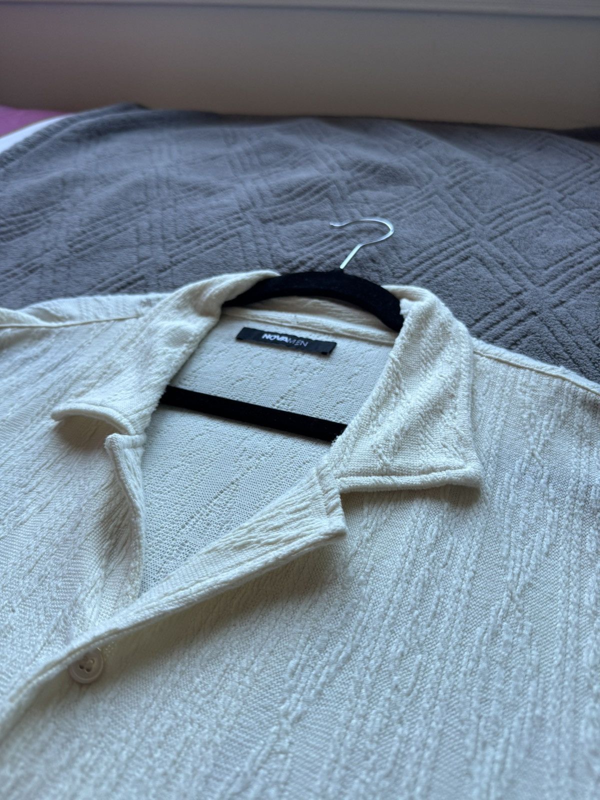 Fashion Nova Fashion Nova Cream Knitted Button up Size US XL / EU 56 / 4 - 2 Thumbnail
