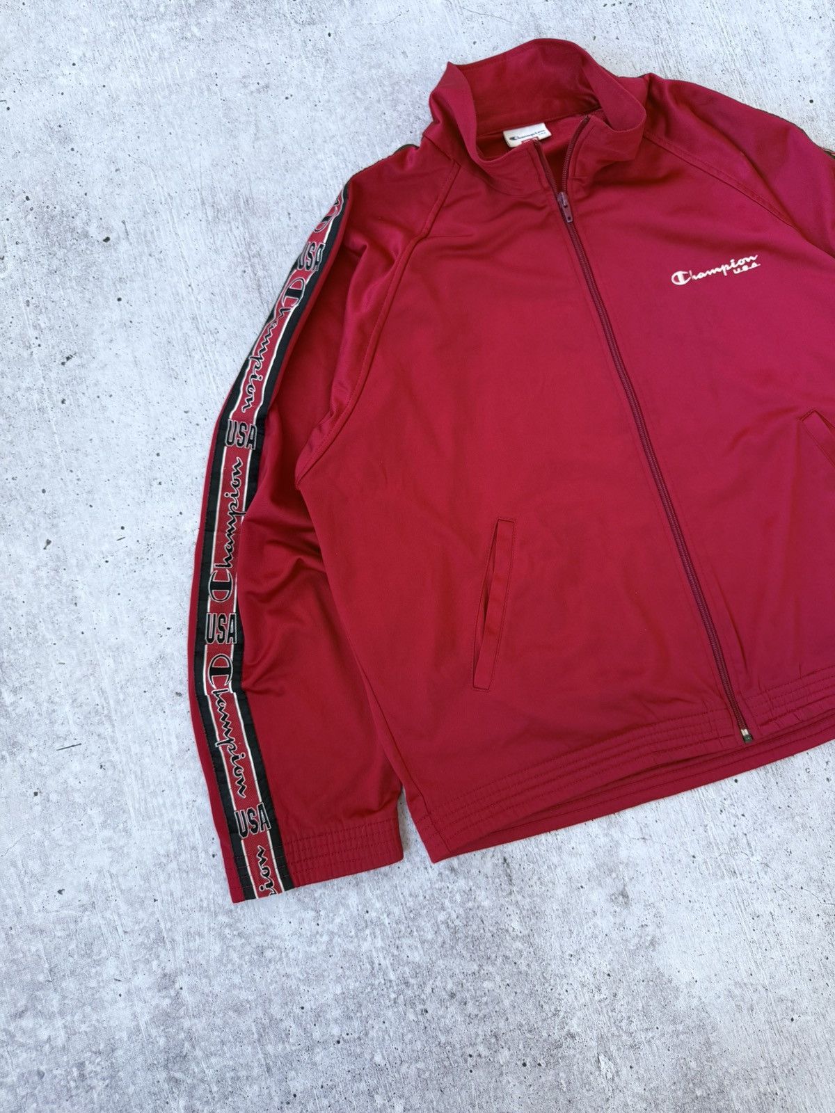 Champion × Vintage Champion Vintage Zip Track Jacket Size US M / EU 48-50 / 2 - 4 Thumbnail