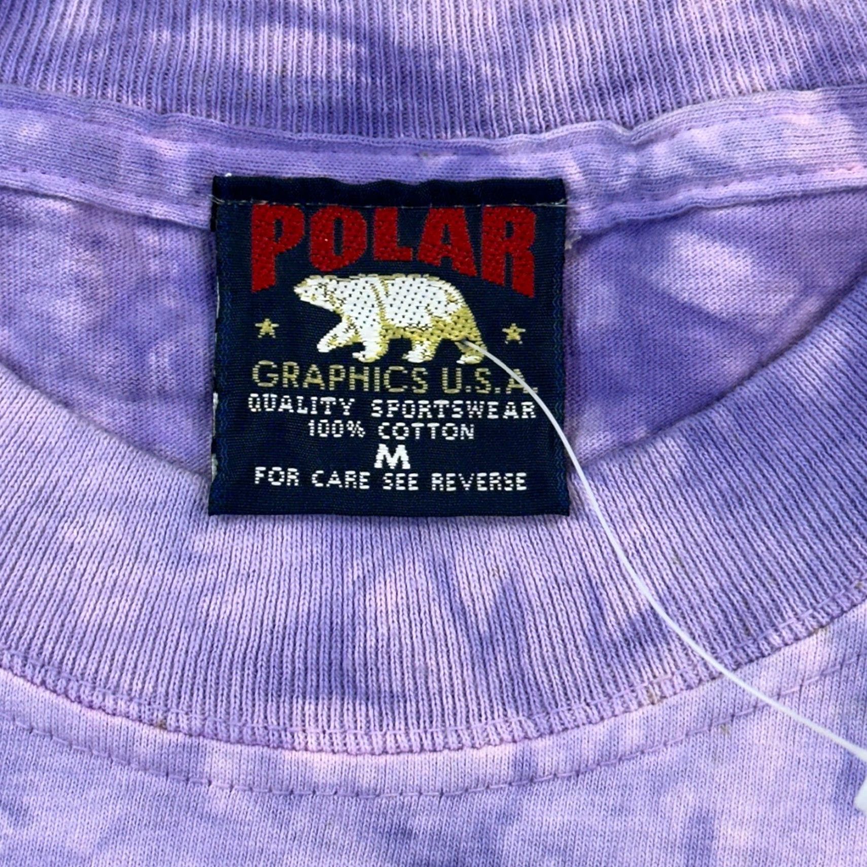 Vintage VINTAGE Polar Graphics USA Shirt Womens M Purple Hummingbird Deadstock 90s Tie Dye Shirt 90s USA Animals Bird Casual Womens Medium Size M / US 6-8 / IT 42-44 - 6 Thumbnail
