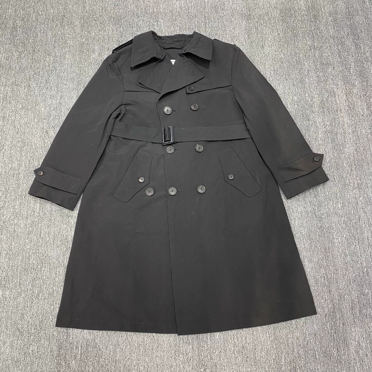 Balenciaga Balenciaga Black Trench Coat Size 36 - dmc Size US XS / EU 42 / 0 - 1 Thumbnail