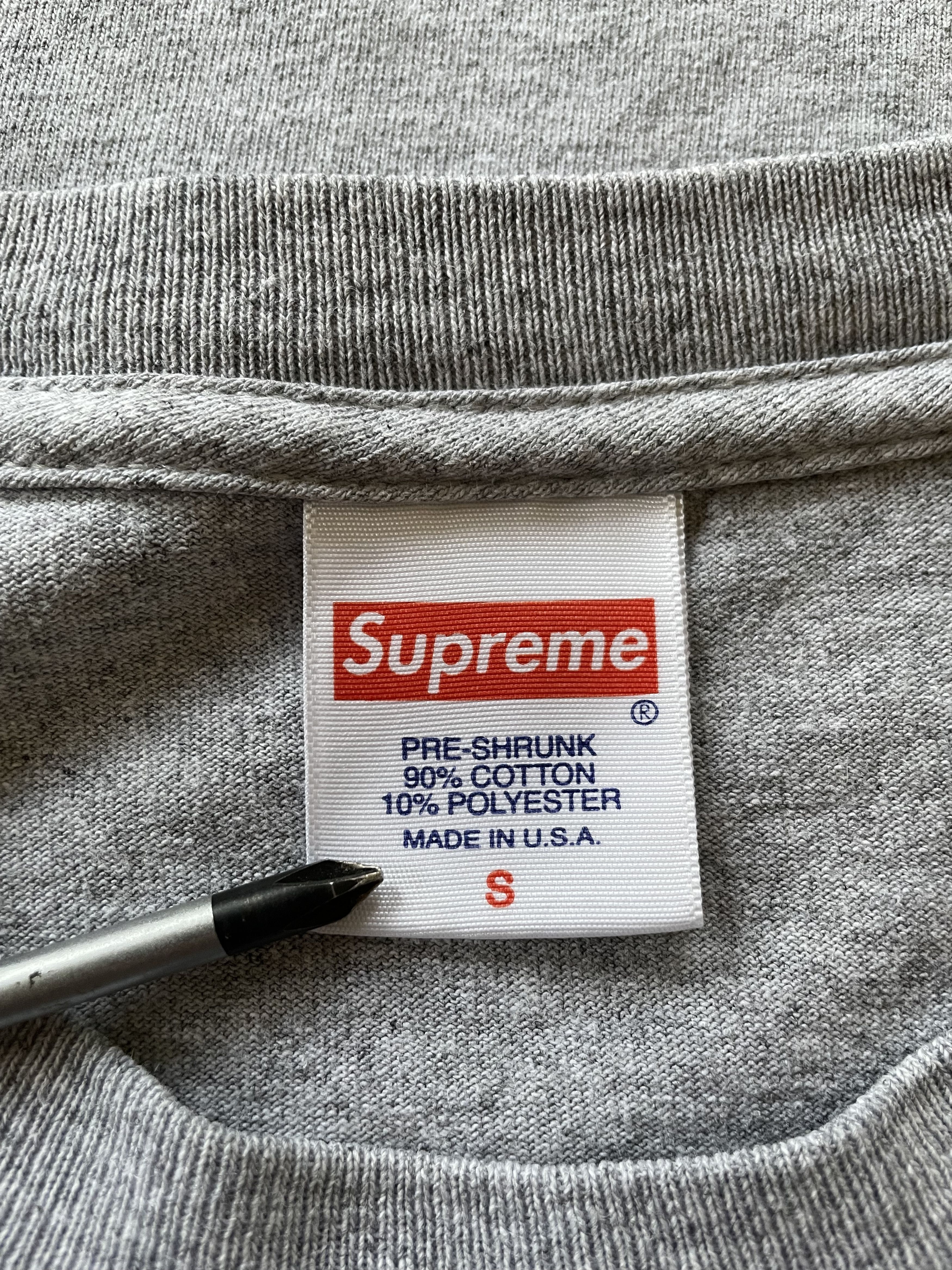 Supreme Supreme Lunar T-shirt Gray Size US S / EU 44-46 / 1 - 4 Thumbnail