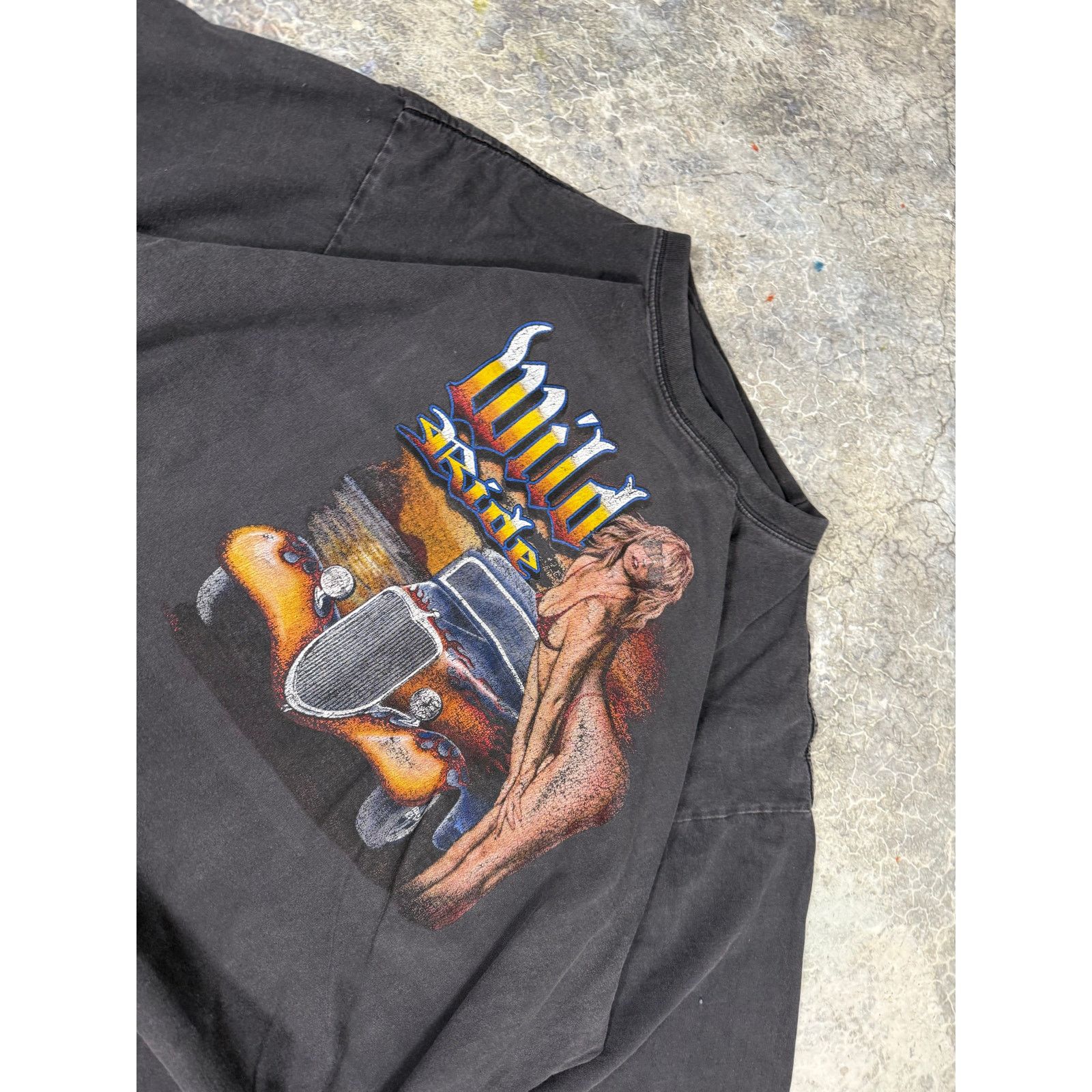 Vintage Vintage Biker Tee Size US XL / EU 56 / 4 - 3 Thumbnail