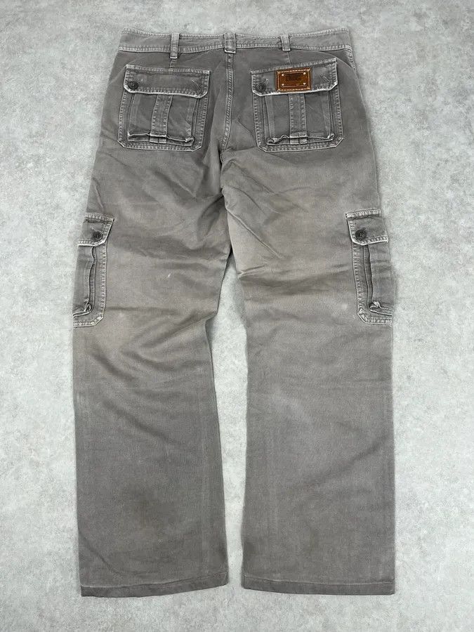 Dolce & Gabbana SS2008 Dolce & Gabbana Multi Pockets Grey Cargo Pants Size US 34 / EU 50 - 5 Thumbnail