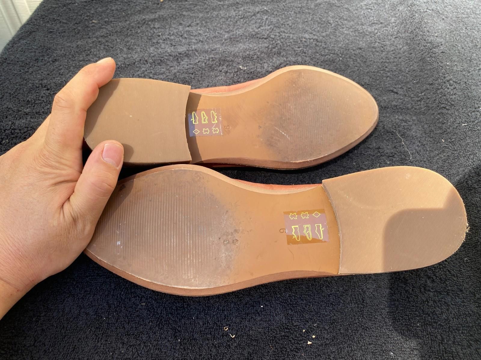 Madewell MADEWELL The Frances Leather Pointed Toe Loafers SZ. 9 (S617 Size US 9 / IT 39 - 5 Thumbnail