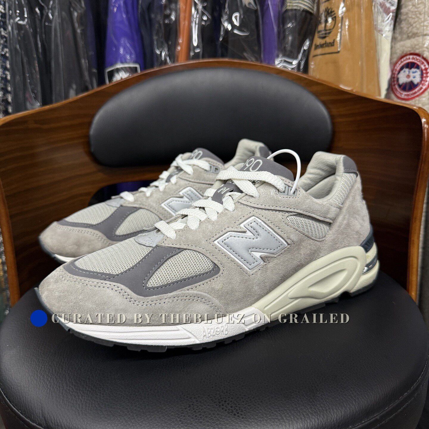 New Balance New Balance 990V2 Original Gray Size US 11 / EU 44 - 1 Thumbnail