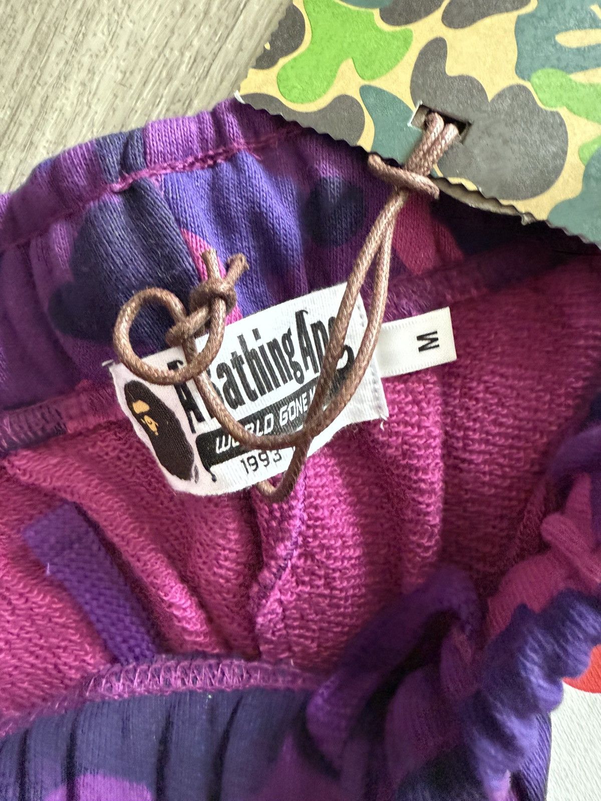 Bape Bape purple camo shark shorts Size US 30 / EU 46 - 3 Thumbnail