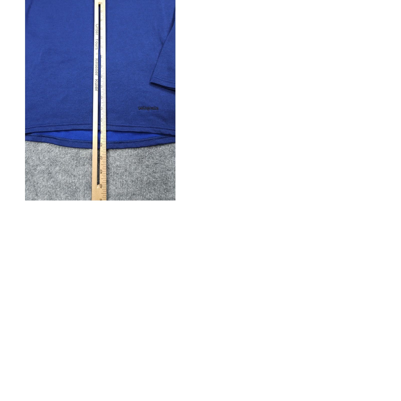 Patagonia Patagonia R1 Fleece Pullover Mens Medium Blue Quarter Zip Polartec Waffle USA Size US M / EU 48-50 / 2 - 9 Thumbnail