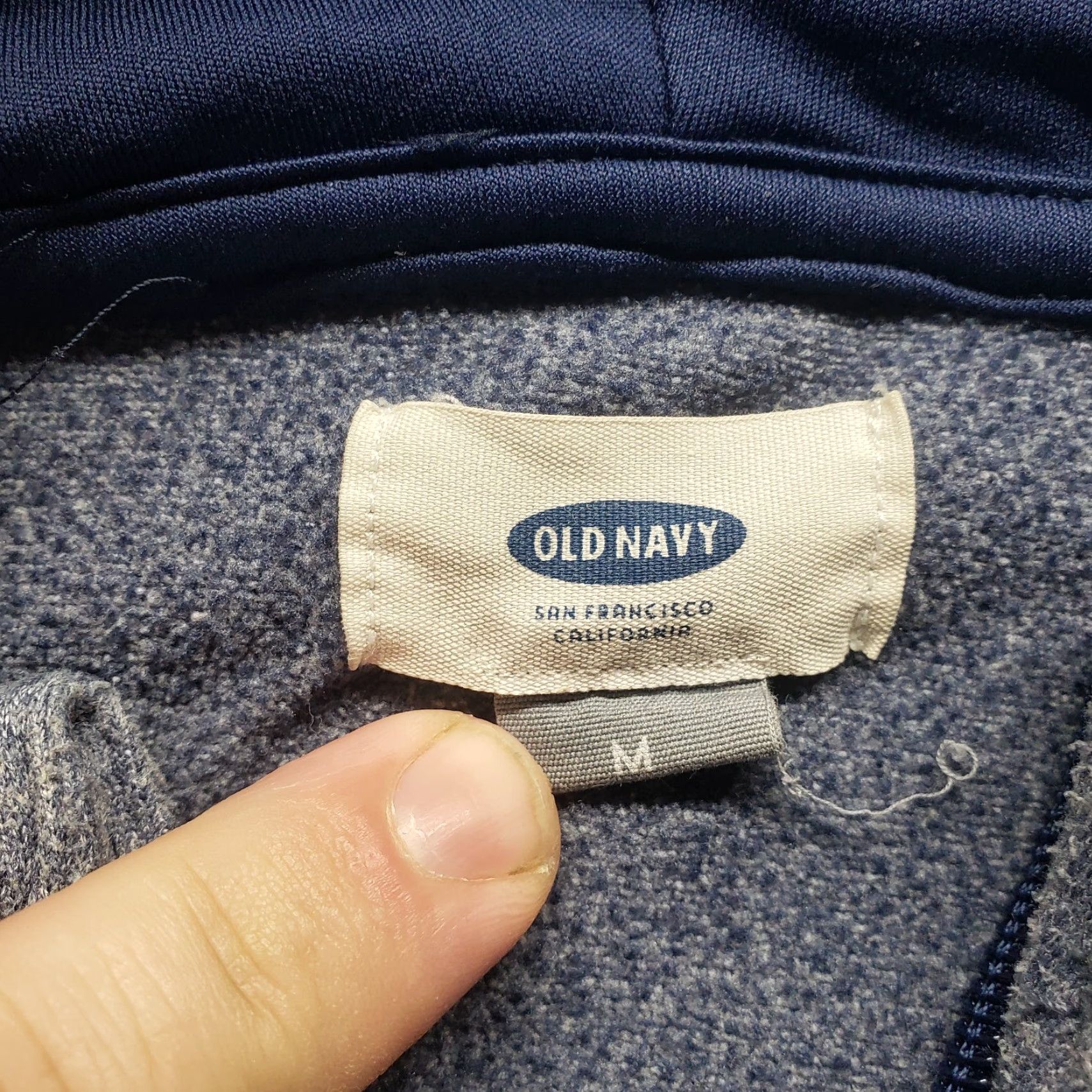 Old Navy Old Navy Hoodie Adult Women M Gray Logo Pullover Sweatshirt Long Sleeve Activewear Size M / US 6-8 / IT 42-44 - 3 Thumbnail