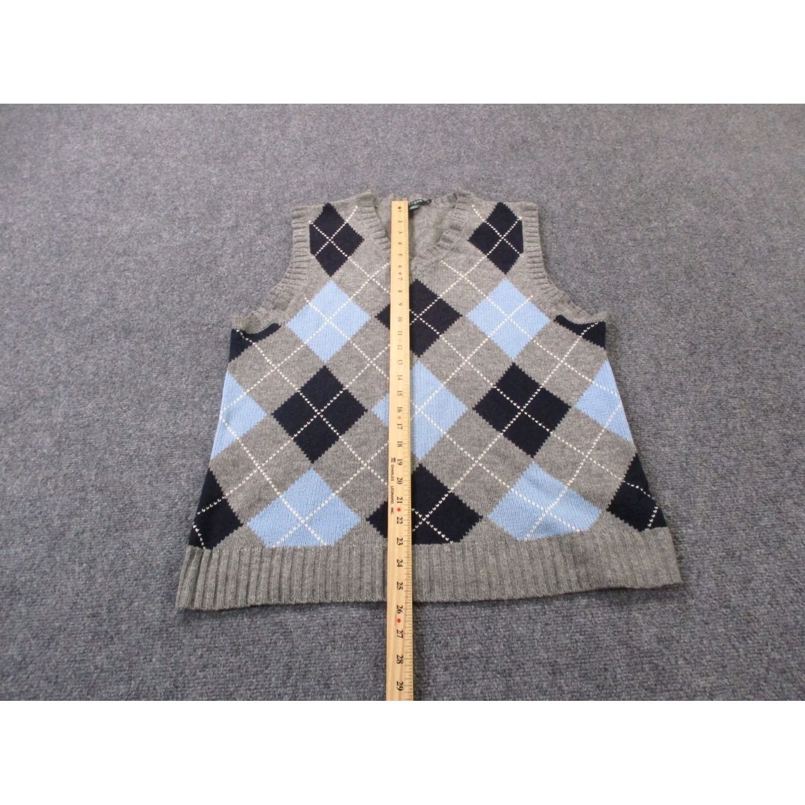 J.Crew VINTAGE J.CREW Vest Sweater Mens M Plaid Lambs Wool Golf Casual Preppy Pullover Size US M / EU 48-50 / 2 - 3 Thumbnail