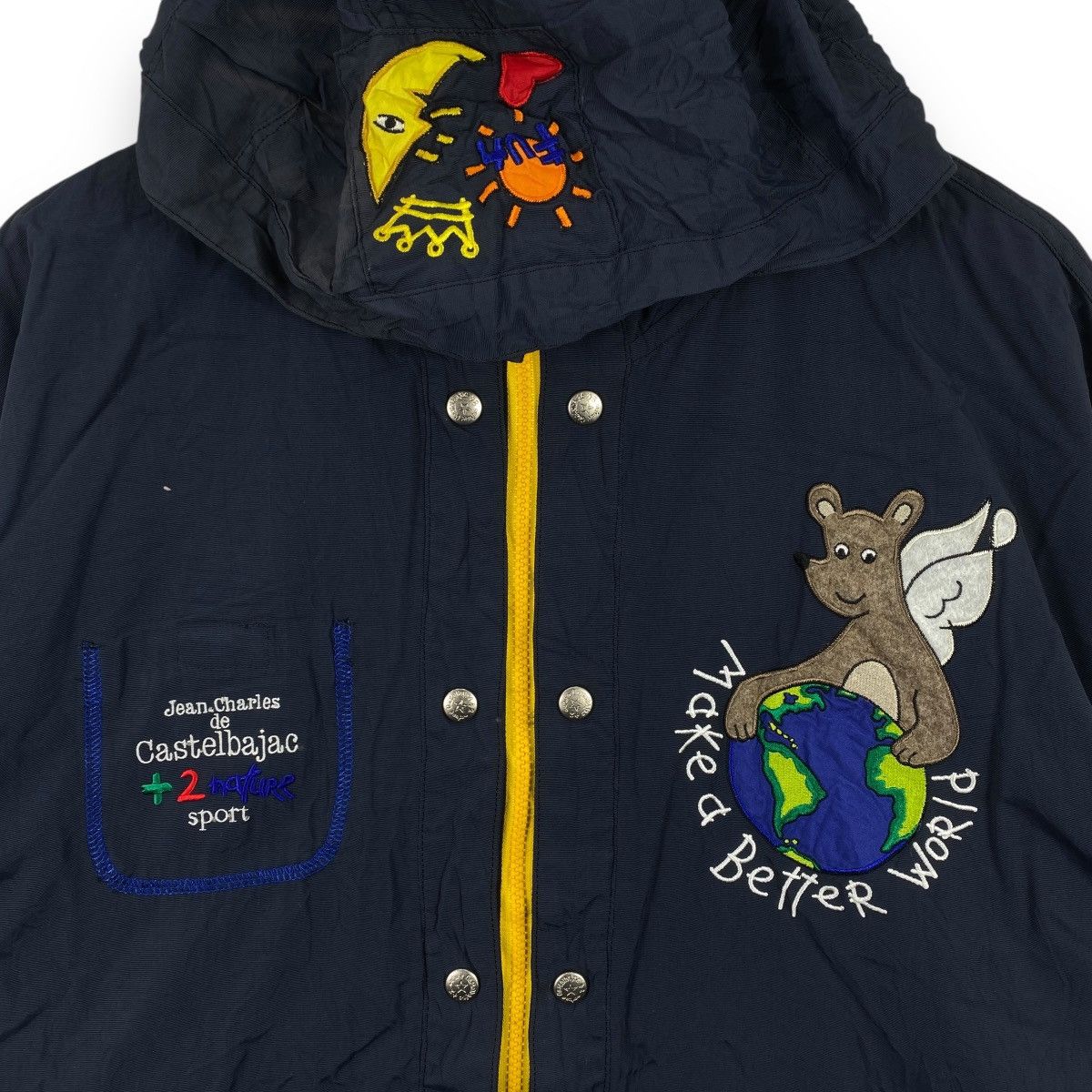 Jean Charles De Castelbajac Vintage JEAN CHARLES DE CASTELBAJAC Nature Faded Size L / US 10 / IT 46 - 3 Thumbnail