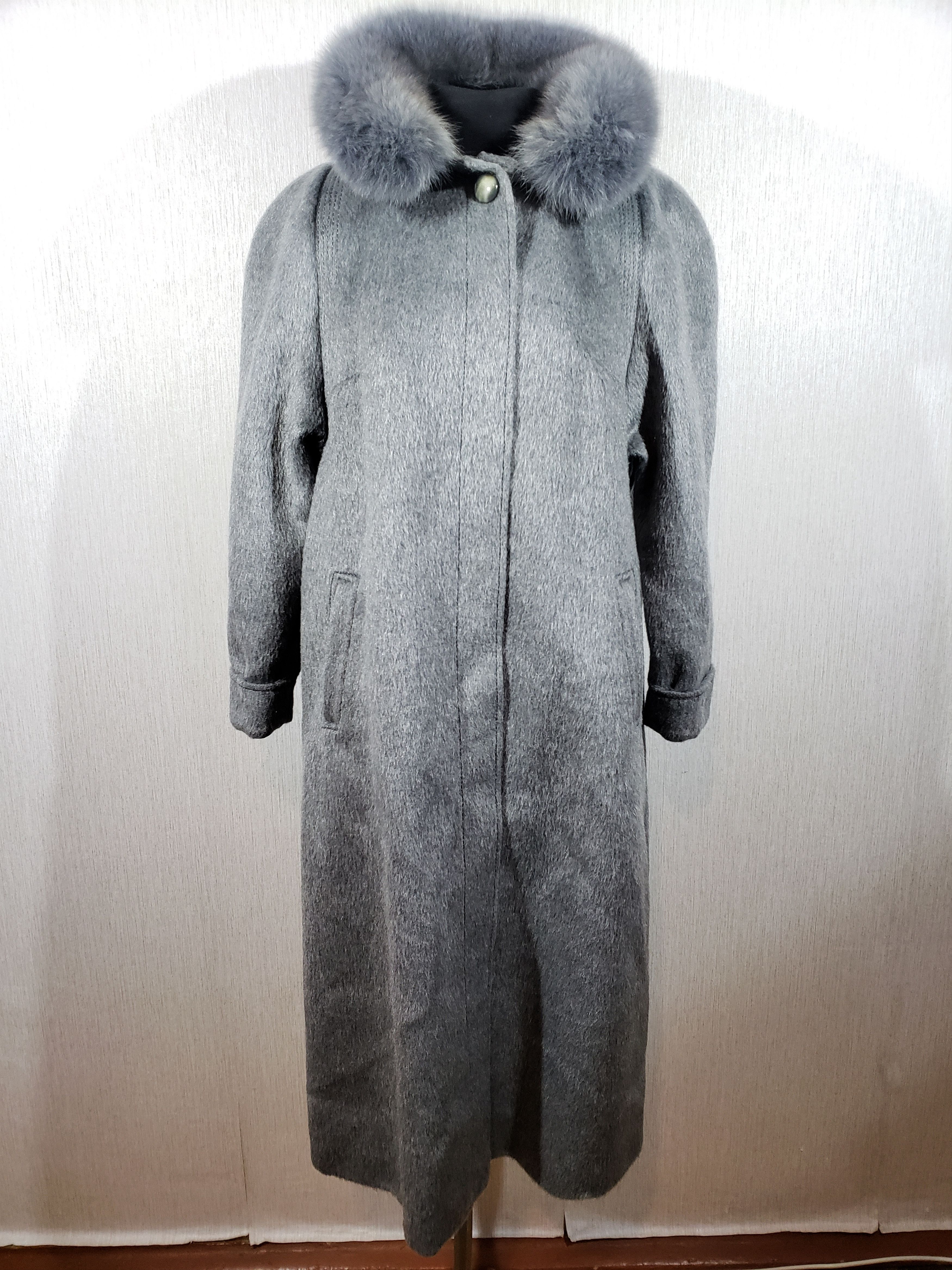Uniqlo Long woolen women's trench coat. Size XXL / US 16-18 / IT 52-54 - 1 Thumbnail