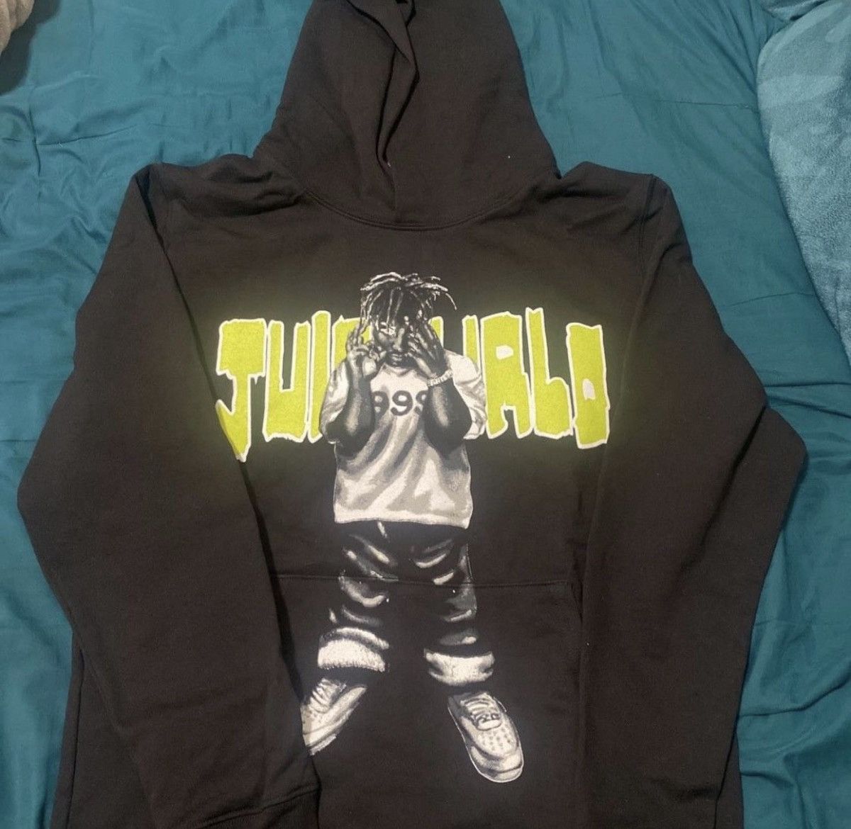 999 Club × Vlone Vlone x juice wrld hoodie Size US M / EU 48-50 / 2 - 1 Thumbnail