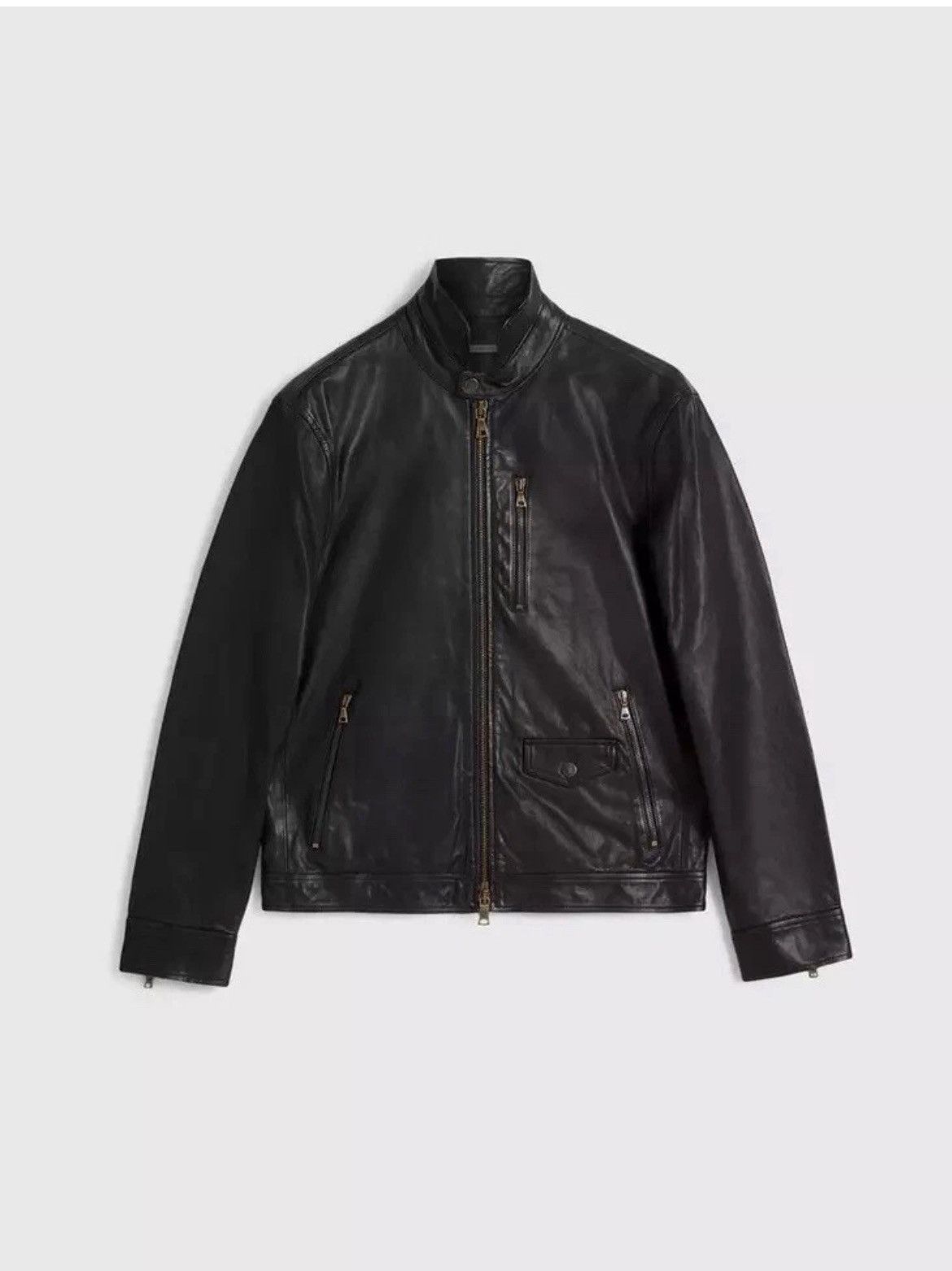John Varvatos John Varvatos York Leather Jacket size EU 40 USA 50 Size US M / EU 48-50 / 2 - 2 Thumbnail