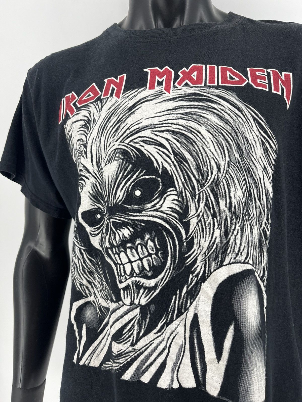 Band Tees × Vintage Vintage Y2K Iron Maiden Horror Skulls Tee Band Streetwear Size US M / EU 48-50 / 2 - 9 Thumbnail