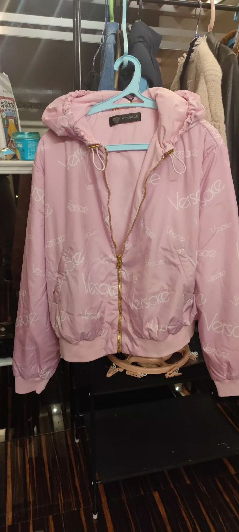 Versace Versace Thin cotton coat Size L / US 10 / IT 46 - 1 Thumbnail