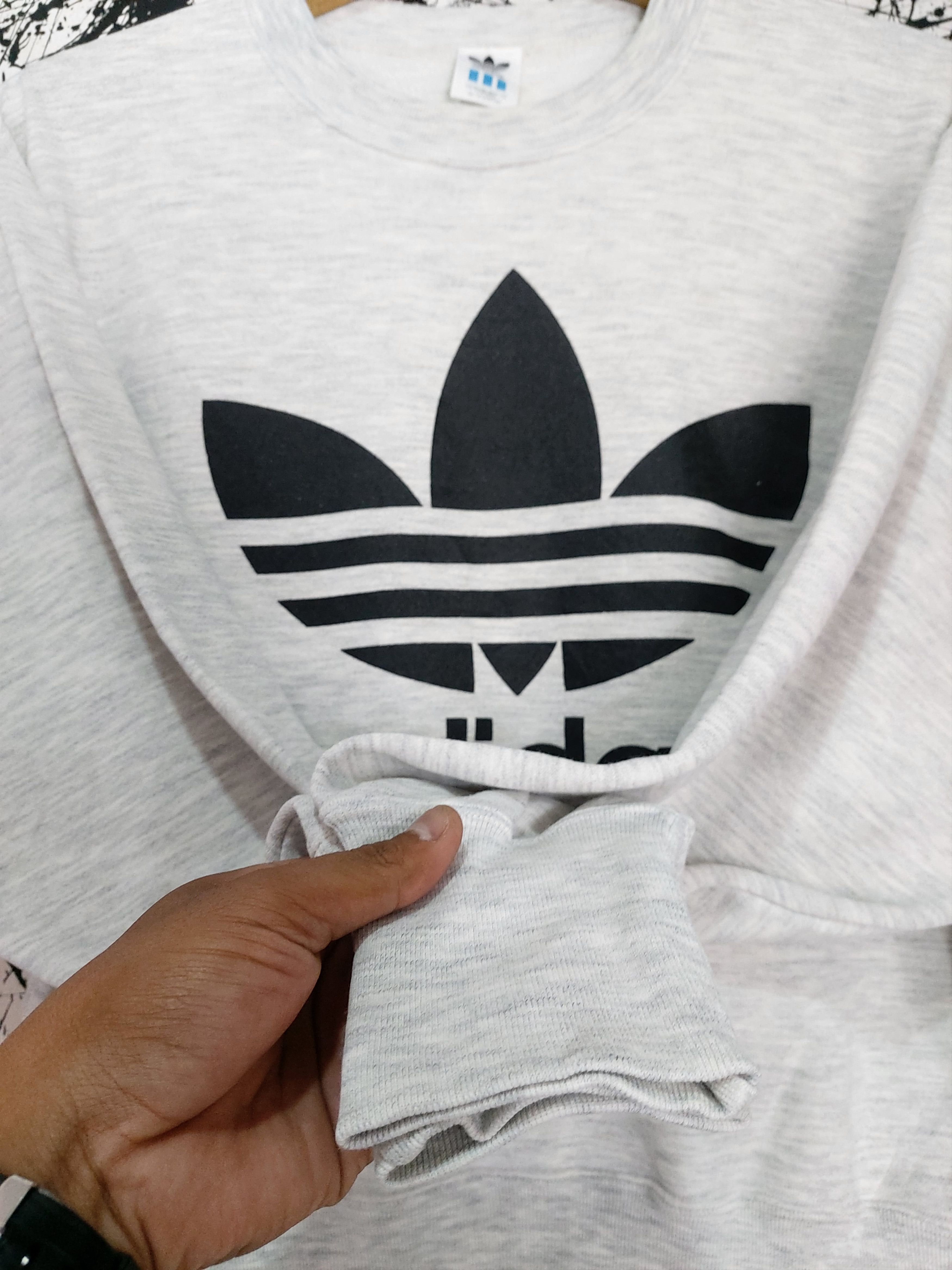 Adidas 90'S ADIDAS TREFOIL LOGO SWEATSHIRT Size US M / EU 48-50 / 2 - 5 Thumbnail