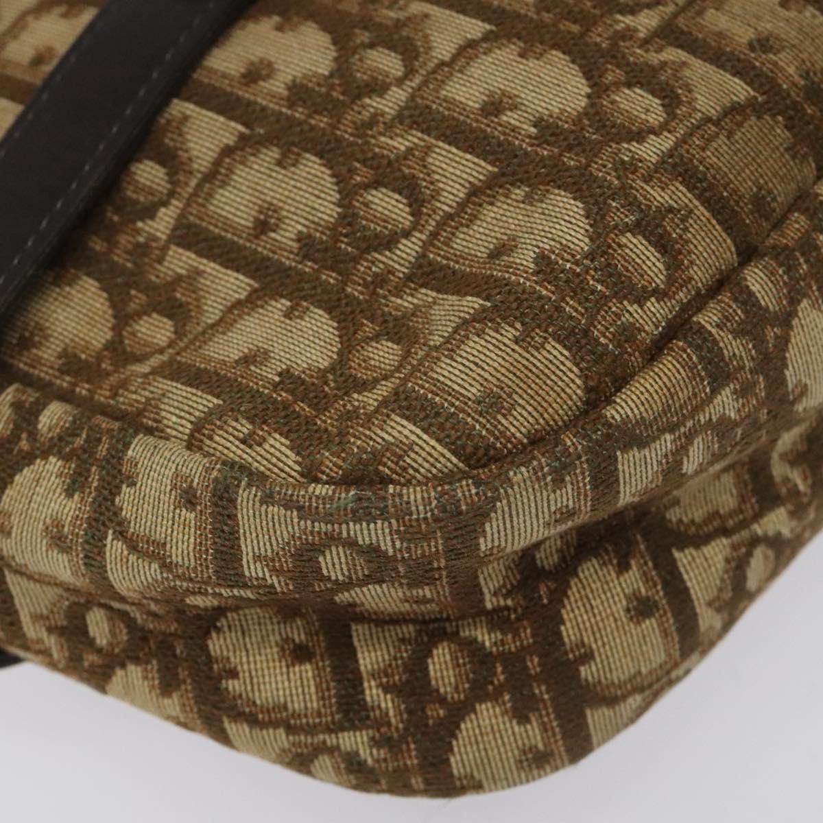 Dior DIOR Trotter Canvas Shoulder Bag Brown Size ONE SIZE - 14 Thumbnail