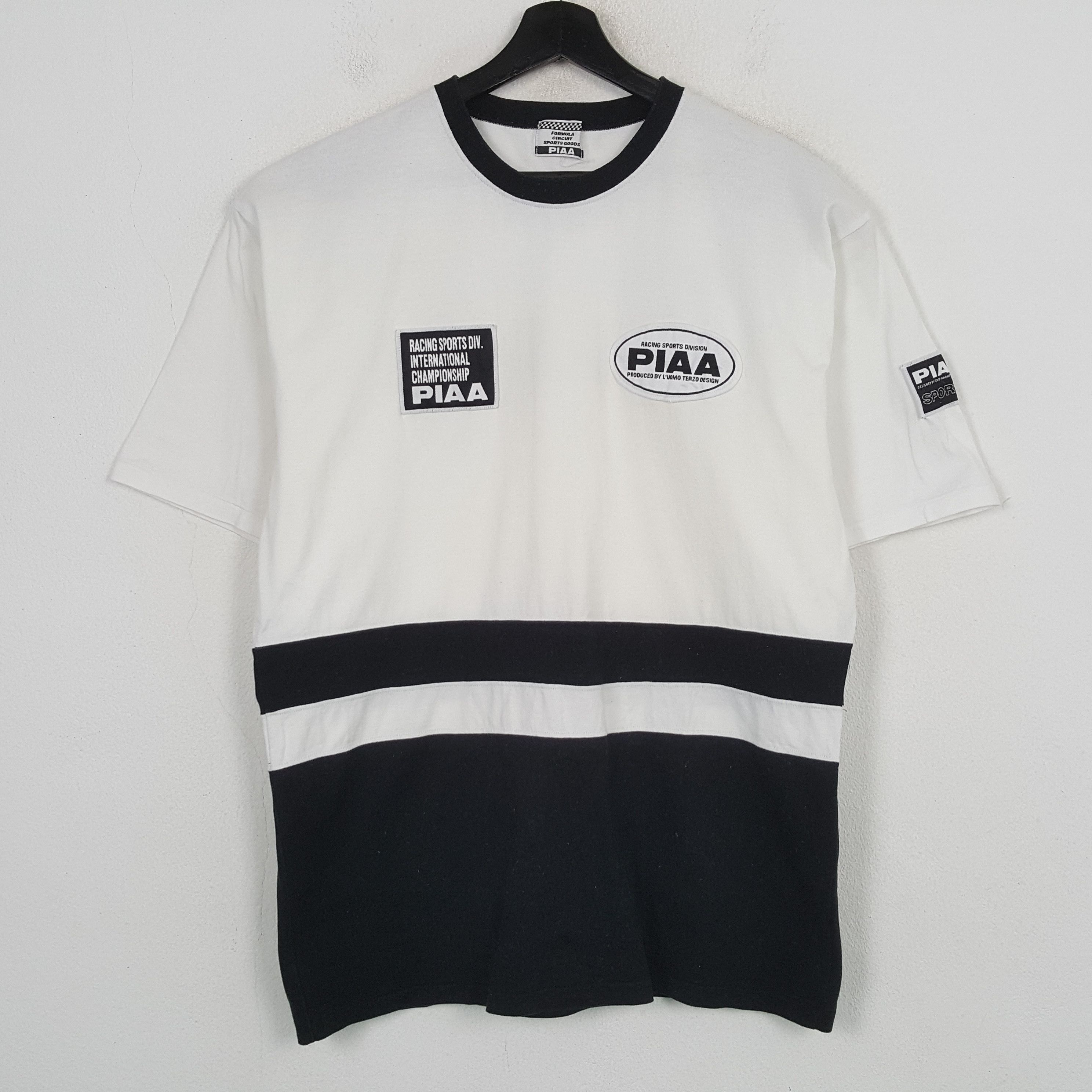 Vintage PIAA Racing International Championship Tshirt C299N79 Size US L / EU 52-54 / 3 - 3 Thumbnail