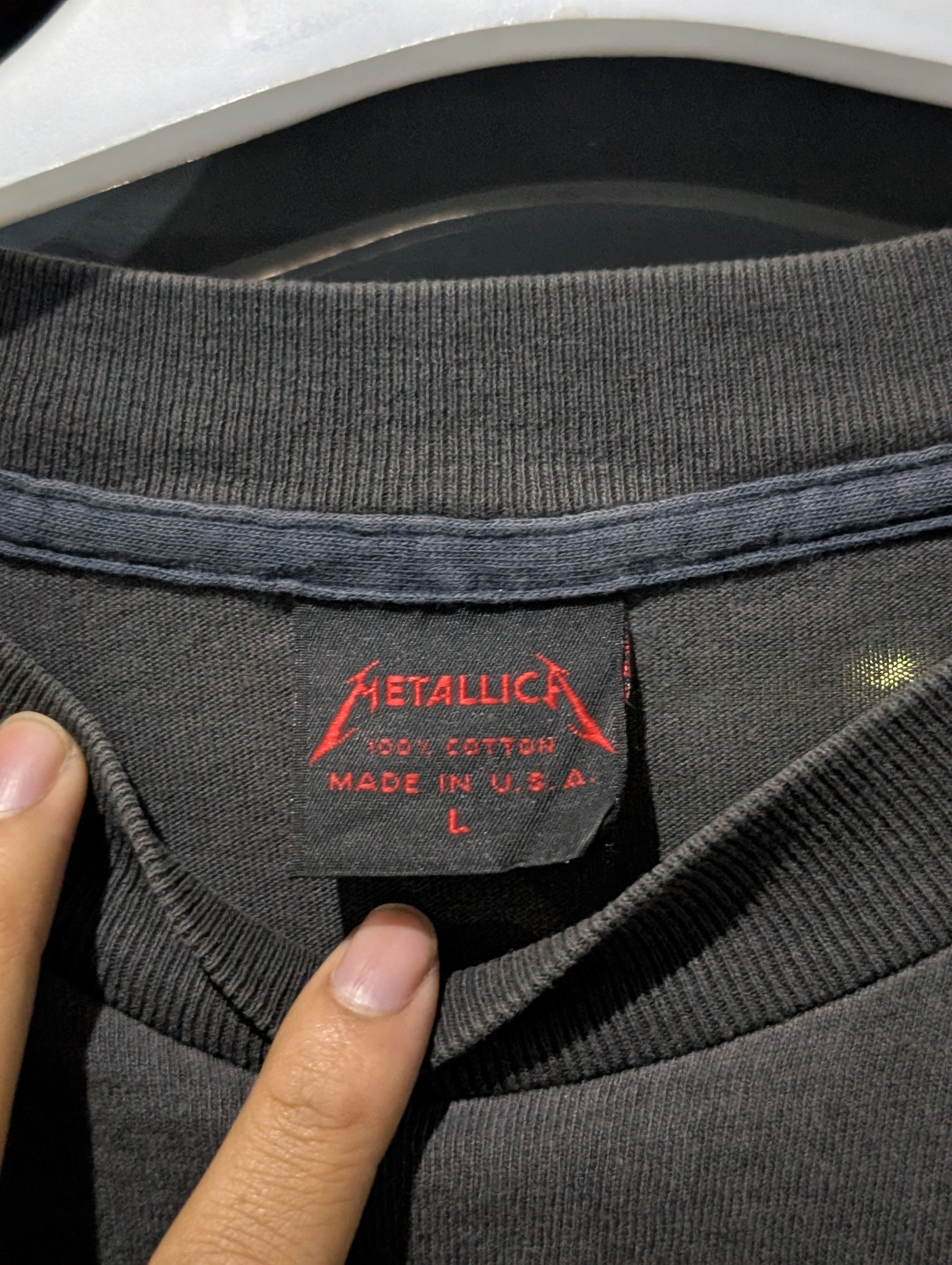 Metallica Vintage Metallica Birth School Size US L / EU 52-54 / 3 - 5 Thumbnail