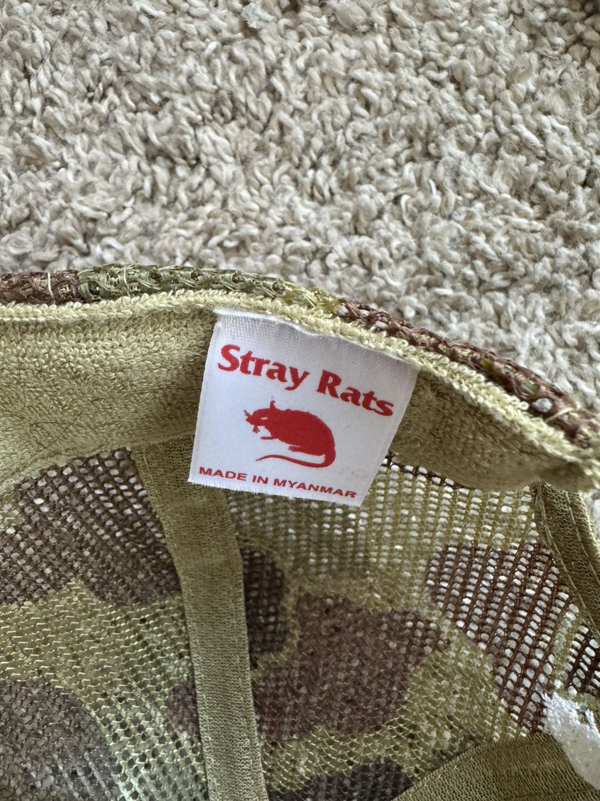 Stray Rats Camo and navy ratgirl hats bundle Size ONE SIZE - 4 Thumbnail
