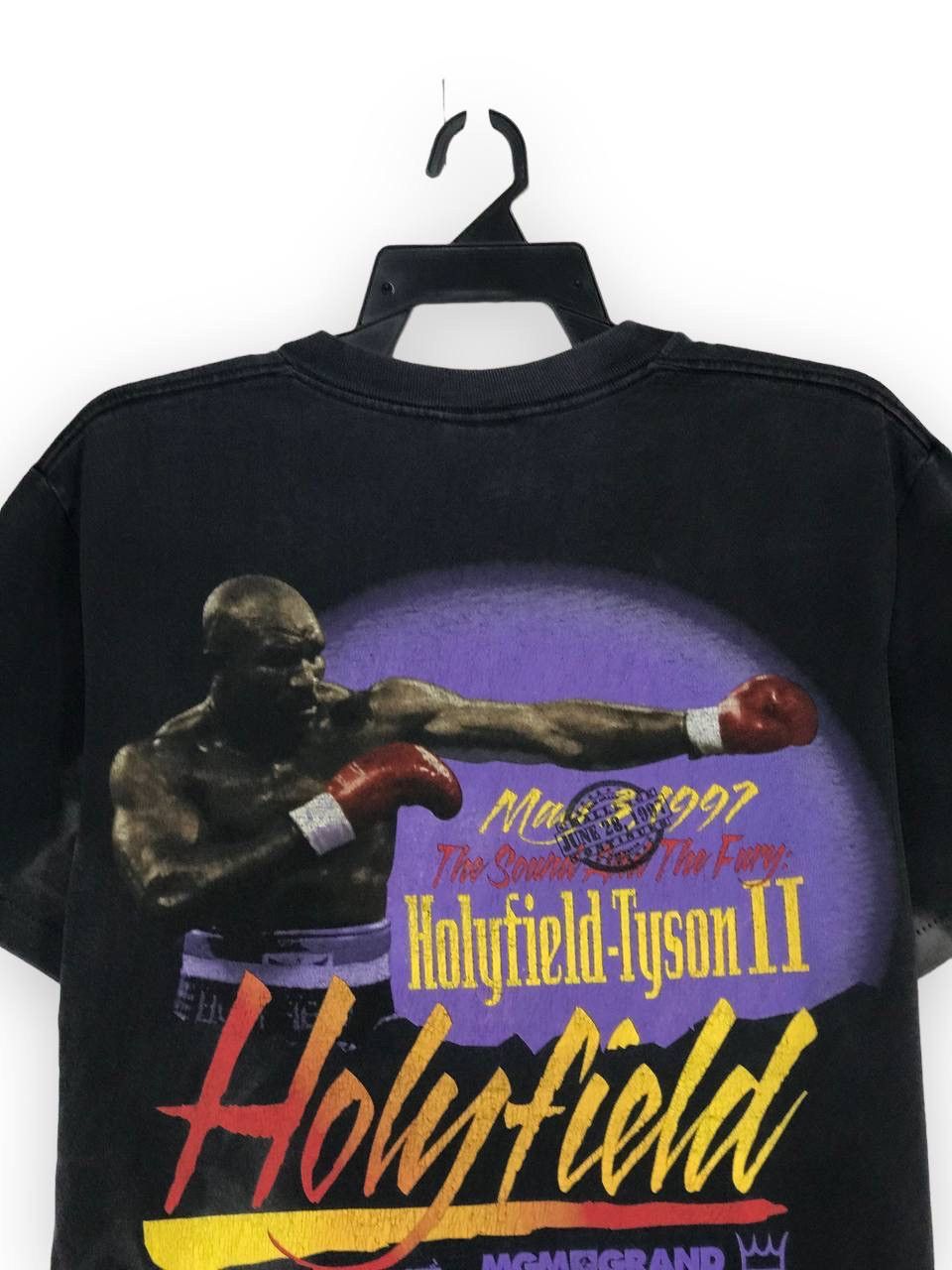 Vintage vintage 1997 Evander HolyfieldMay 3 1997 the sound and fury Size US M / EU 48-50 / 2 - 2 Thumbnail