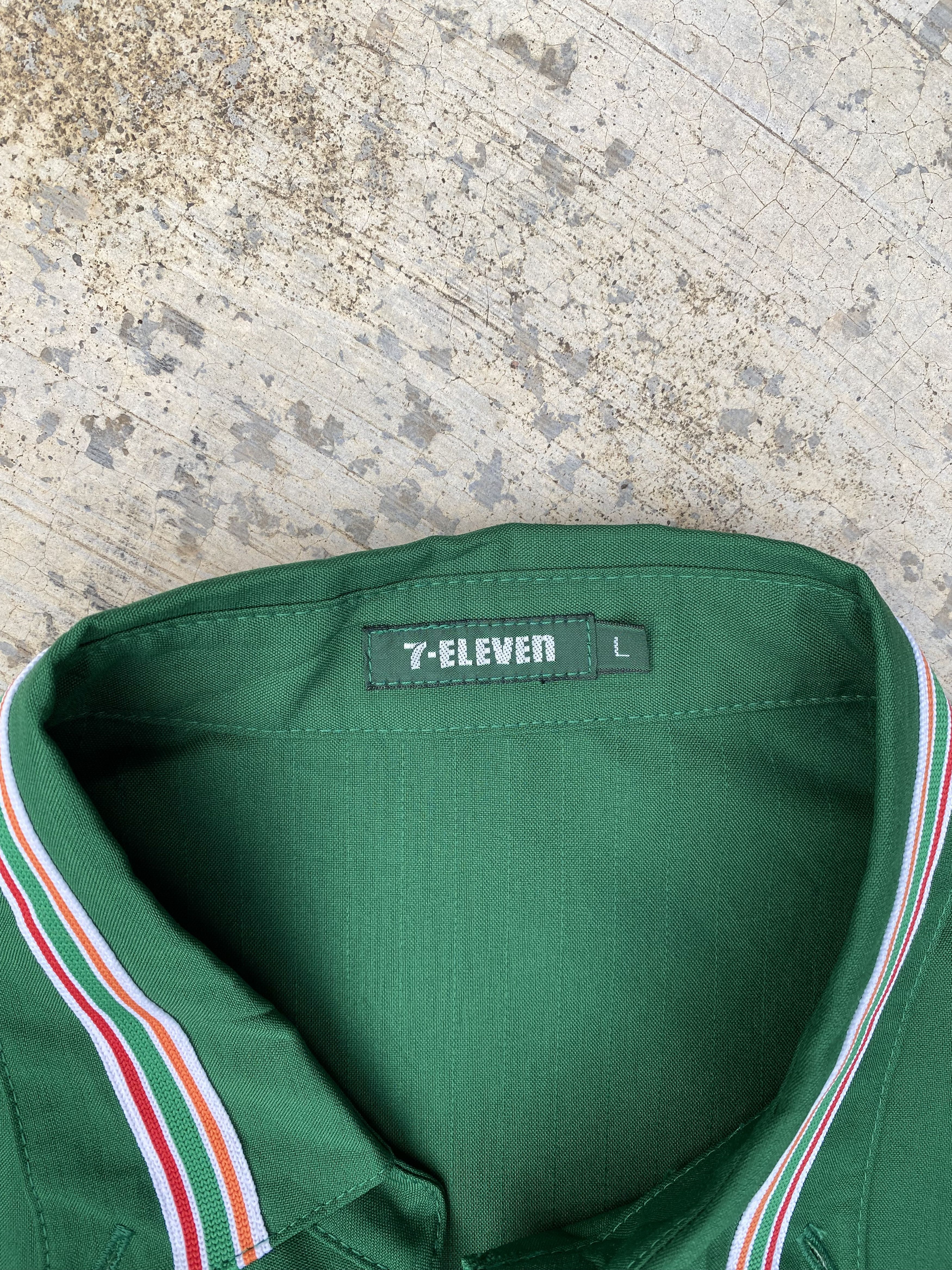 Uniform Wares Vintage 7-eleven workshirt uniform Size US L / EU 52-54 / 3 - 8 Thumbnail