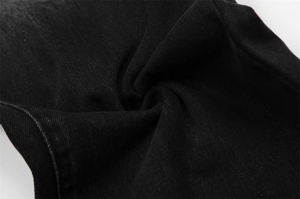 Japanese Brand × Jean Men's retro loose distressed contrast washed jeans y2k Size US 34 / EU 50 - 7 Thumbnail