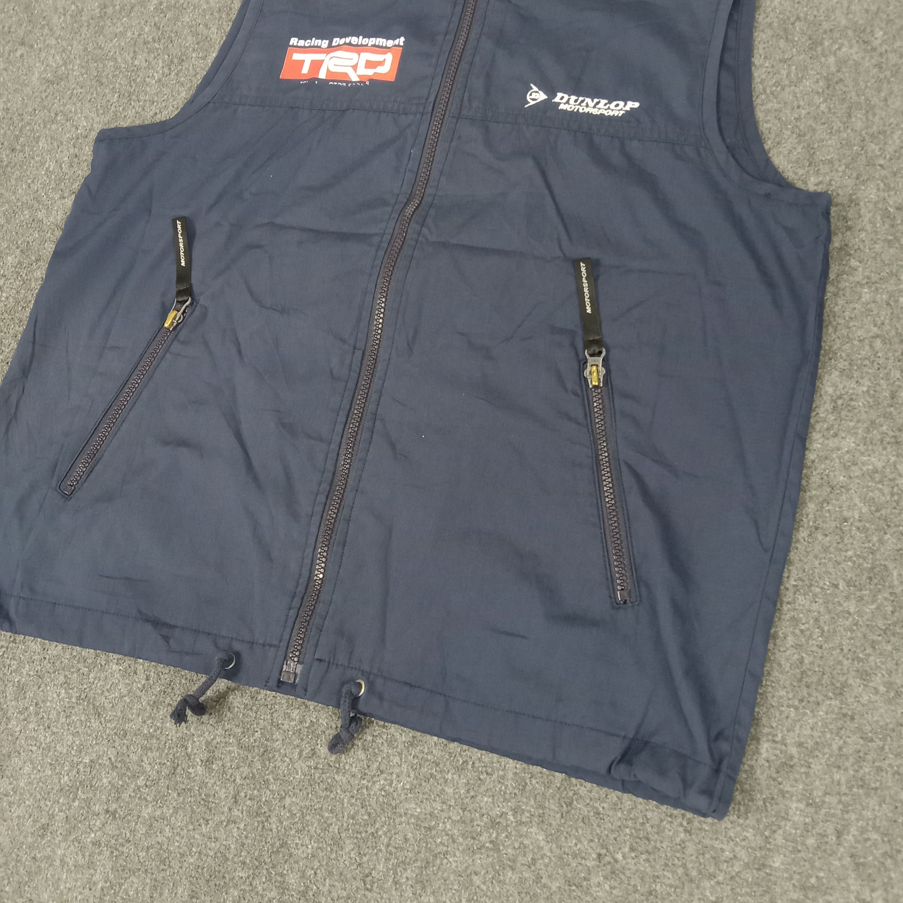 Dunlop × Vintage TRD Racing Development Toyota Team Custom Art Vest Size US S / EU 44-46 / 1 - 5 Thumbnail